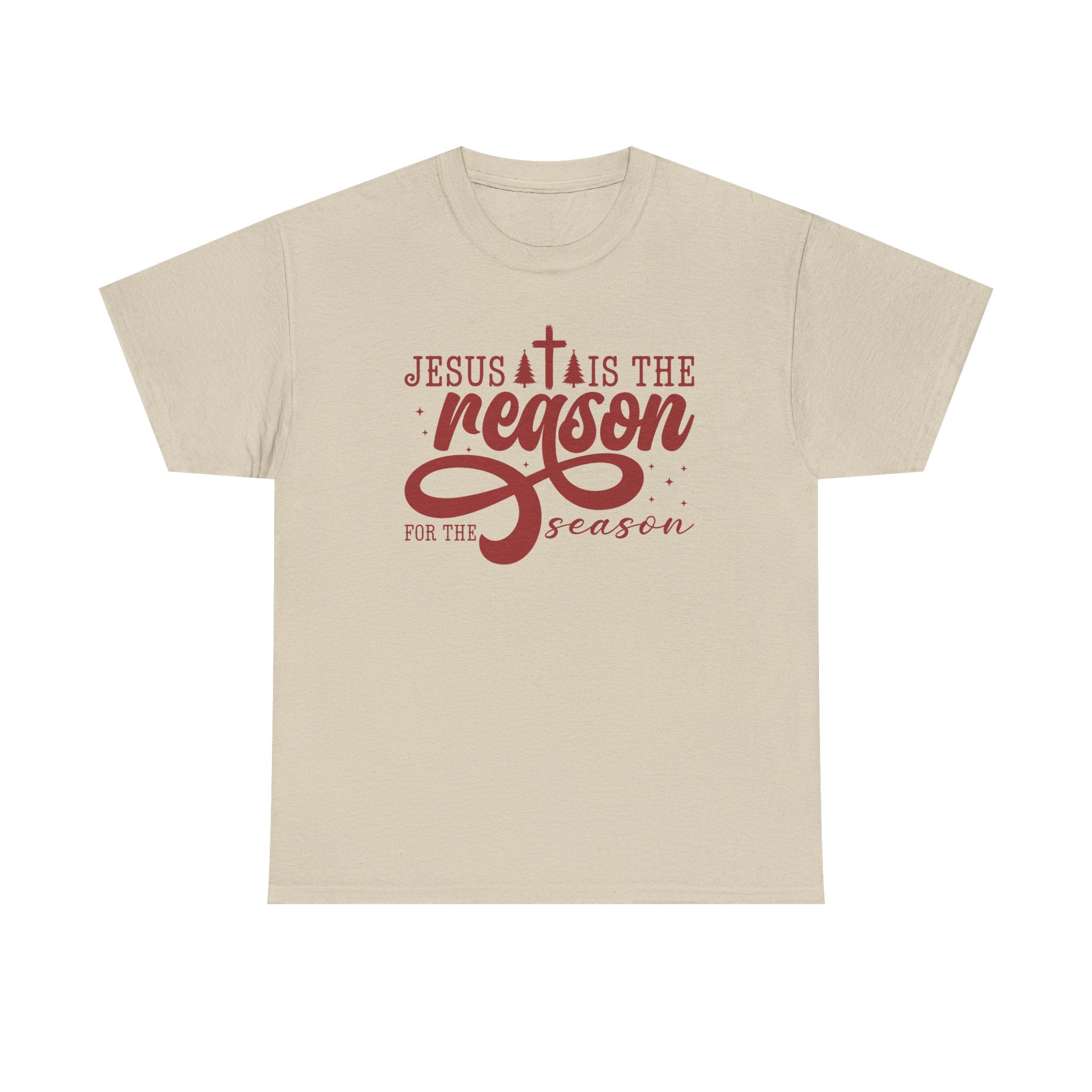 Christian Christmas T-Shirt - Jesus Is the Reason for the Season Holiday Tee