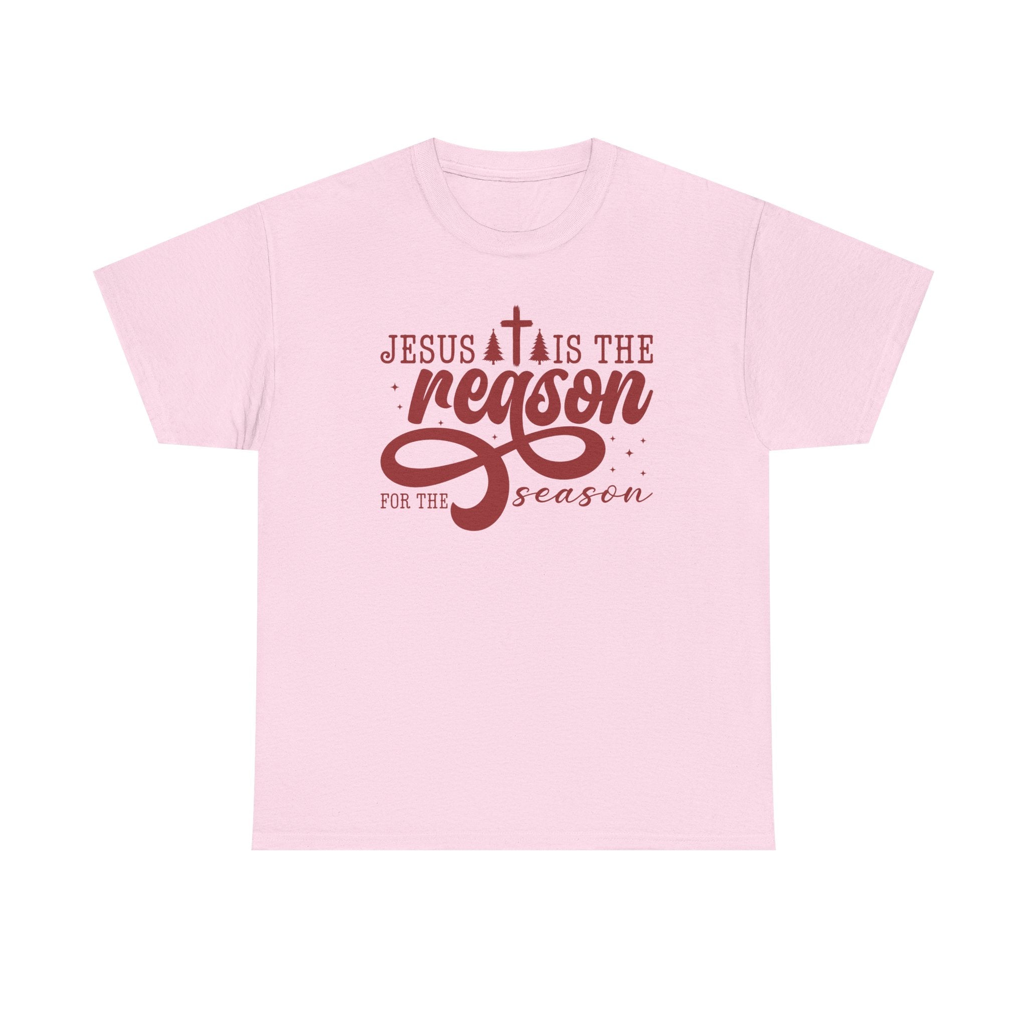 Christian Christmas T-Shirt - Jesus Is the Reason for the Season Holiday Tee