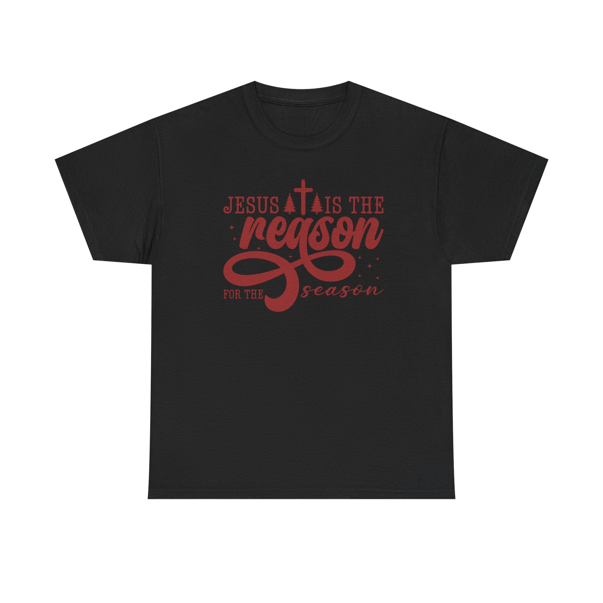 Christian Christmas T-Shirt - Jesus Is the Reason for the Season Holiday Tee