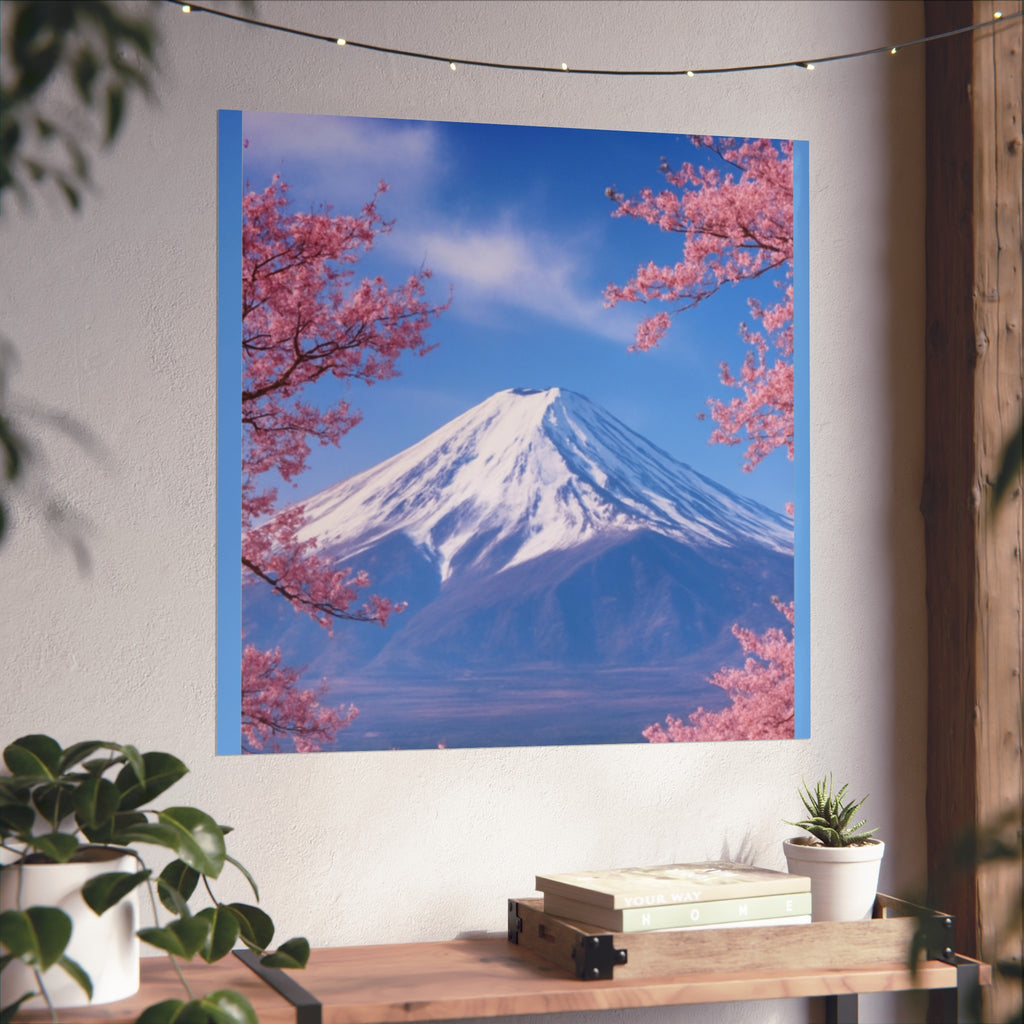 Serene Cherry Blossom Wall Art, Nature Print for Home Decor, Gifts for Art Lovers, Spring Aesthetic, Landscape Artwork