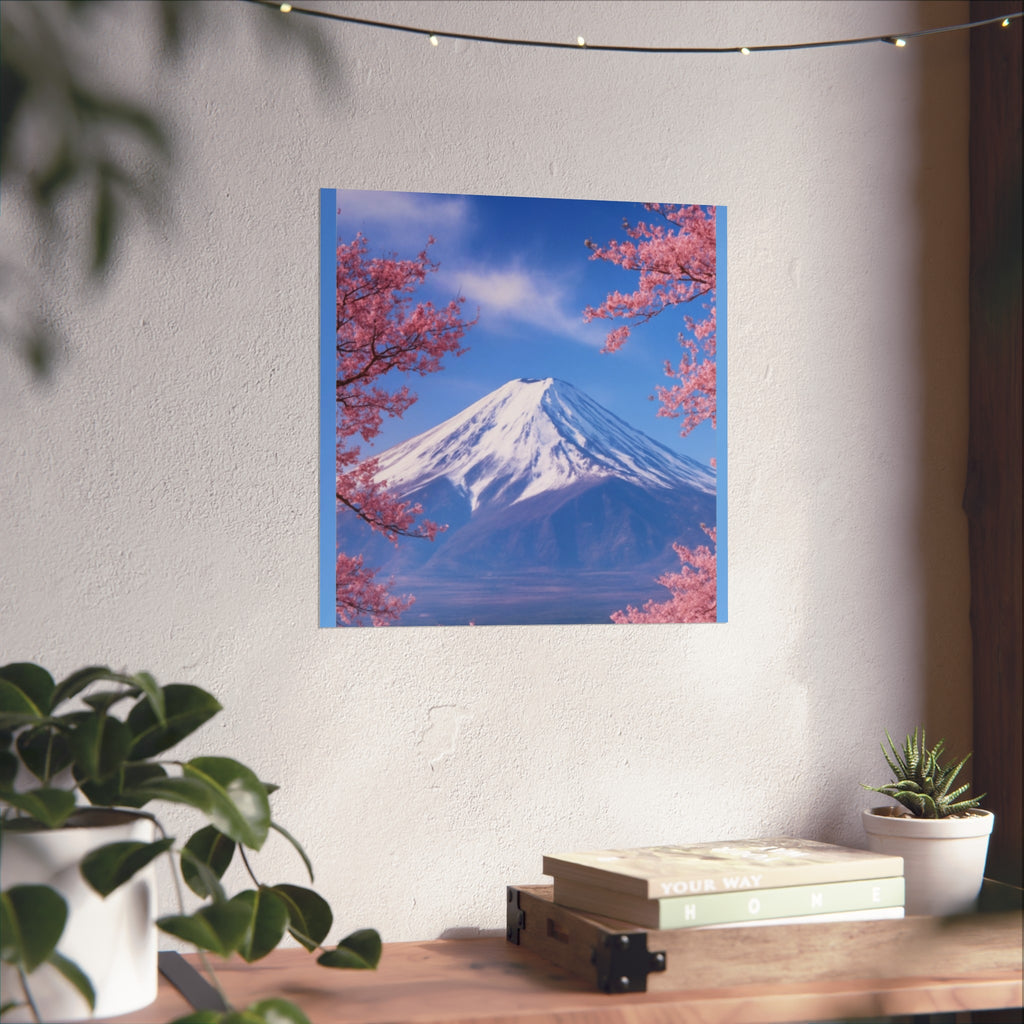 Serene Cherry Blossom Wall Art, Nature Print for Home Decor, Gifts for Art Lovers, Spring Aesthetic, Landscape Artwork