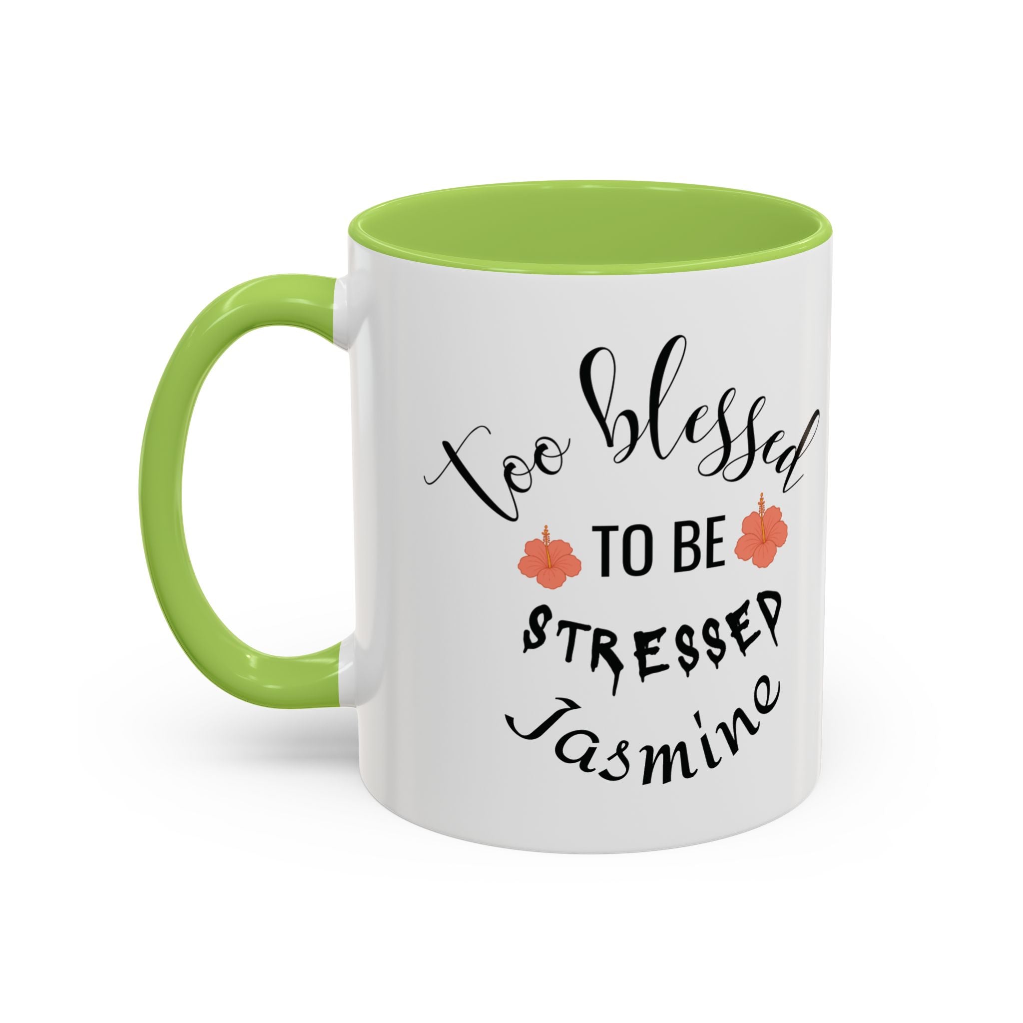 Custom  Coffee Mug, Personalization Coffee Mug,  Scripture Accent 11/15oz