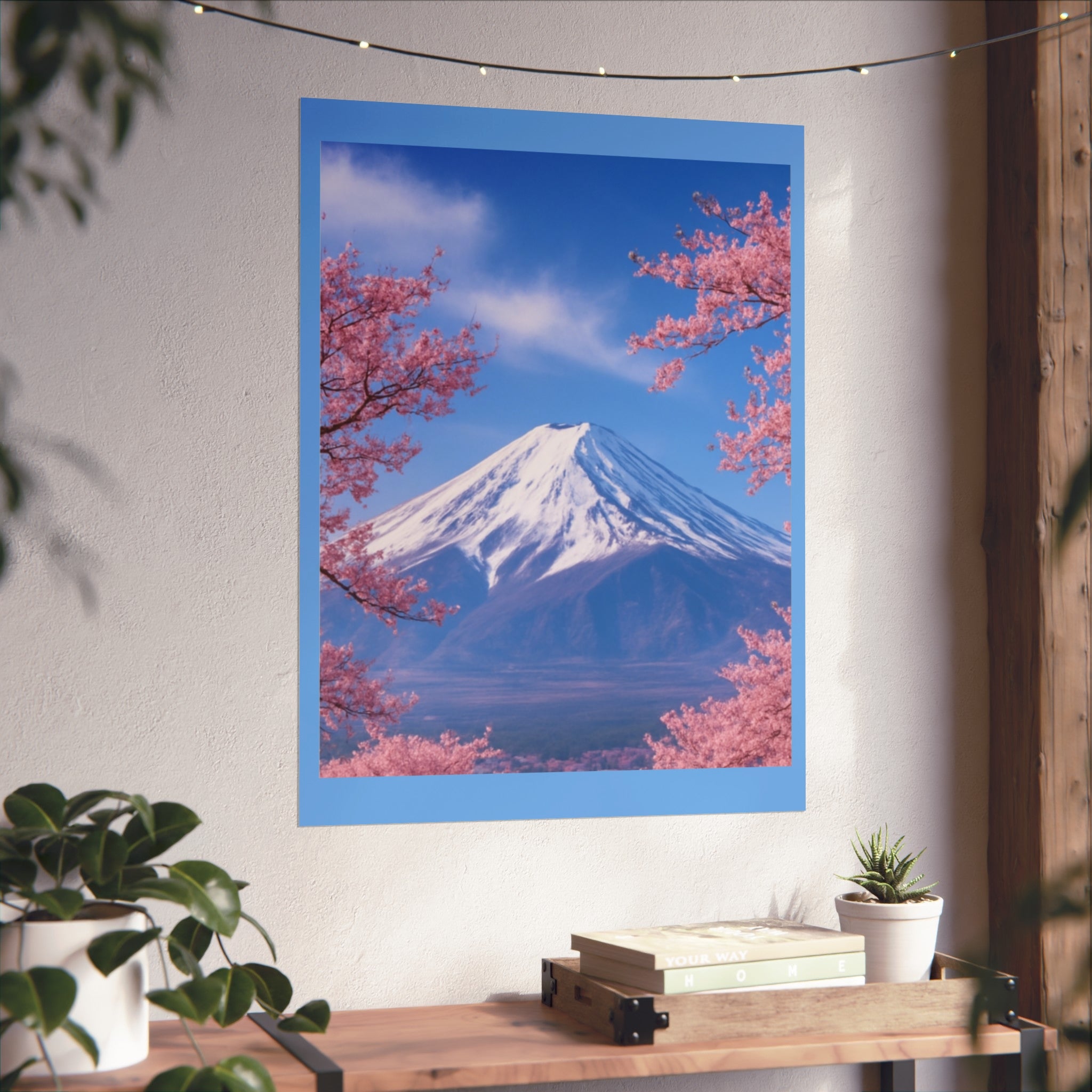 Serene Cherry Blossom Wall Art, Nature Print for Home Decor, Gifts for Art Lovers, Spring Aesthetic, Landscape Artwork