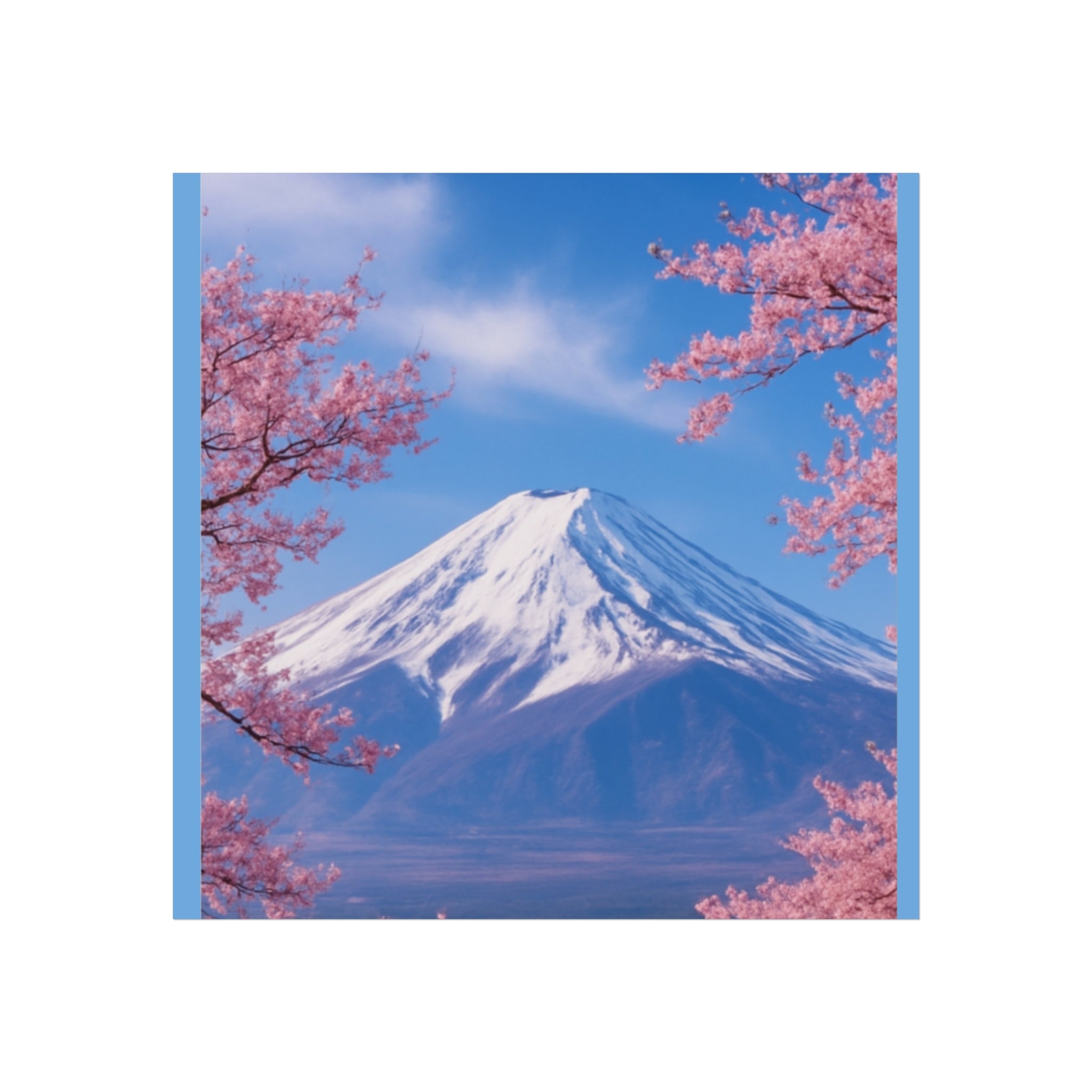 Serene Cherry Blossom Wall Art, Nature Print for Home Decor, Gifts for Art Lovers, Spring Aesthetic, Landscape Artwork