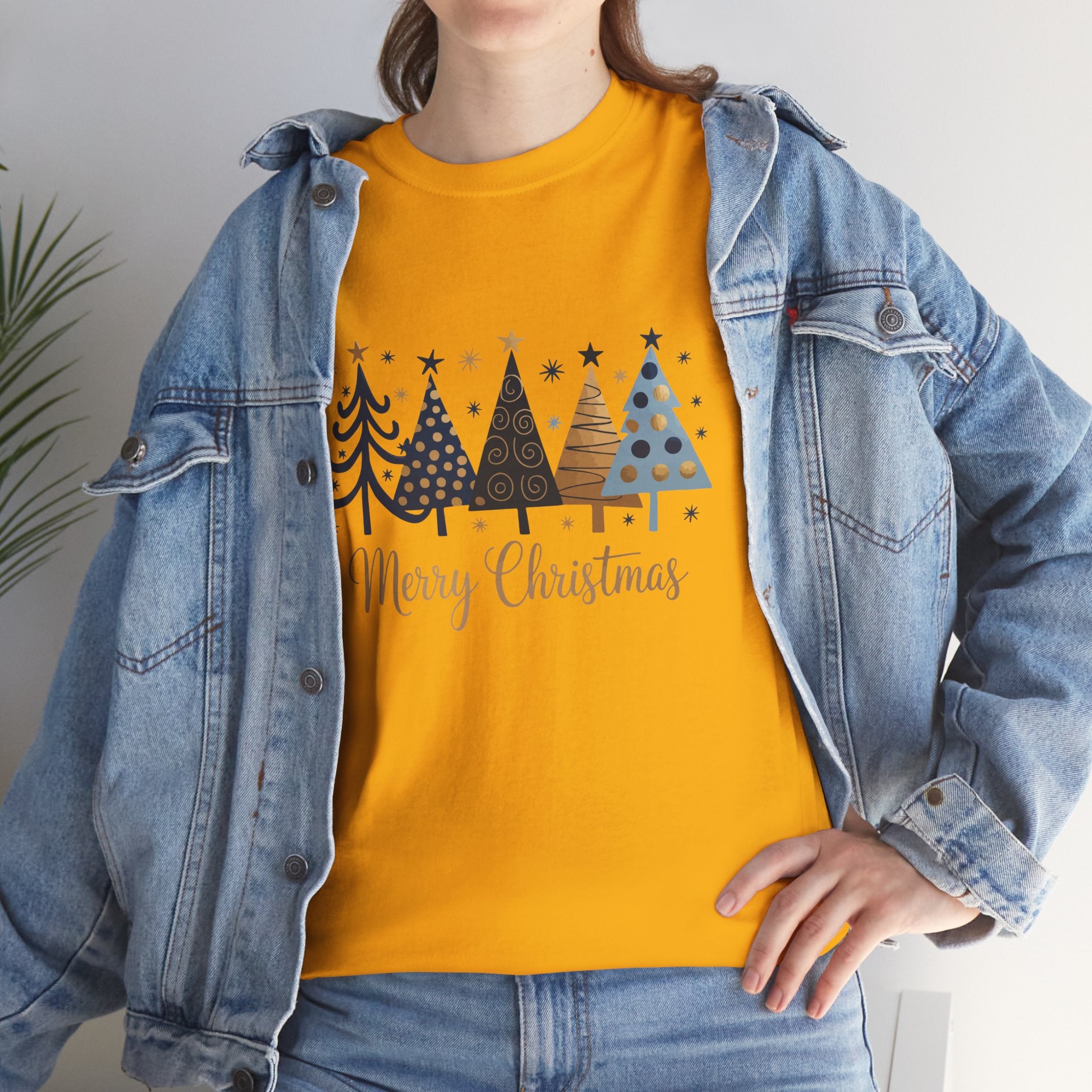Merry Christmas Tree Shirt, Holiday Tee, Retro Winter Graphic, Christmas Gift for Her