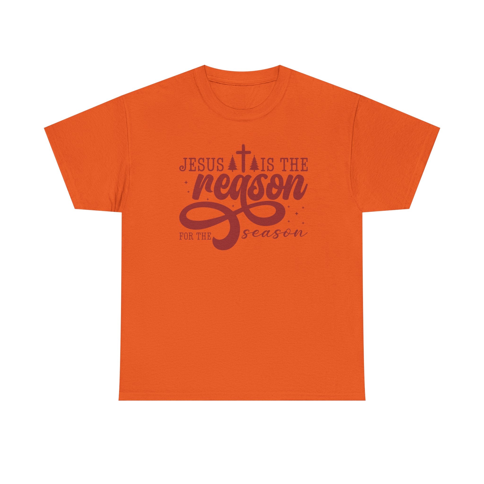Christian Christmas T-Shirt - Jesus Is the Reason for the Season Holiday Tee