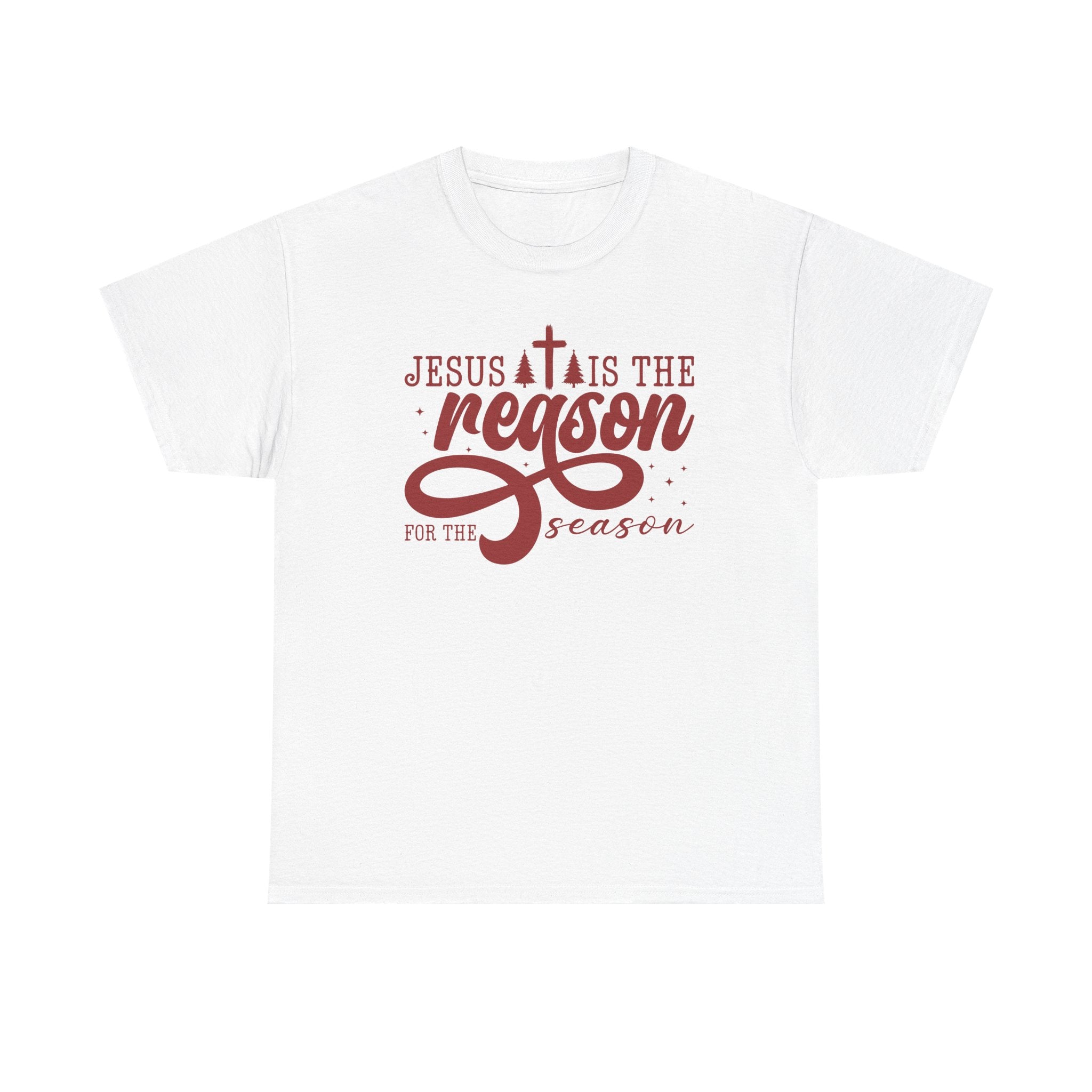 Christian Christmas T-Shirt - Jesus Is the Reason for the Season Holiday Tee