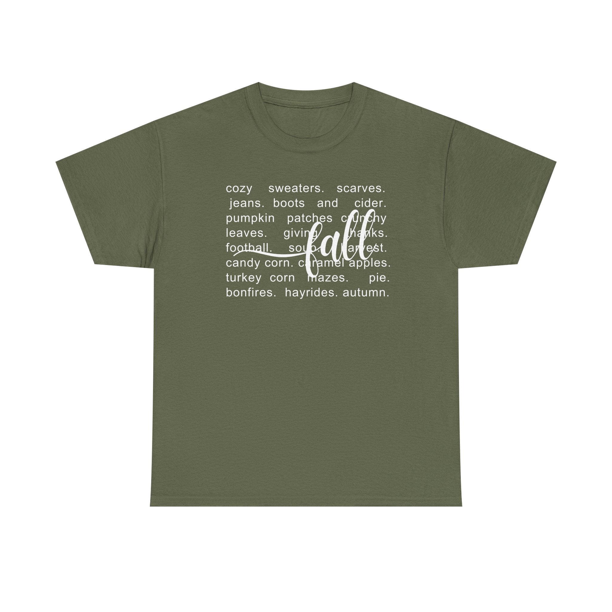 Fall T-Shirt - Cozy Autumn Apparel, Thanksgiving Gift