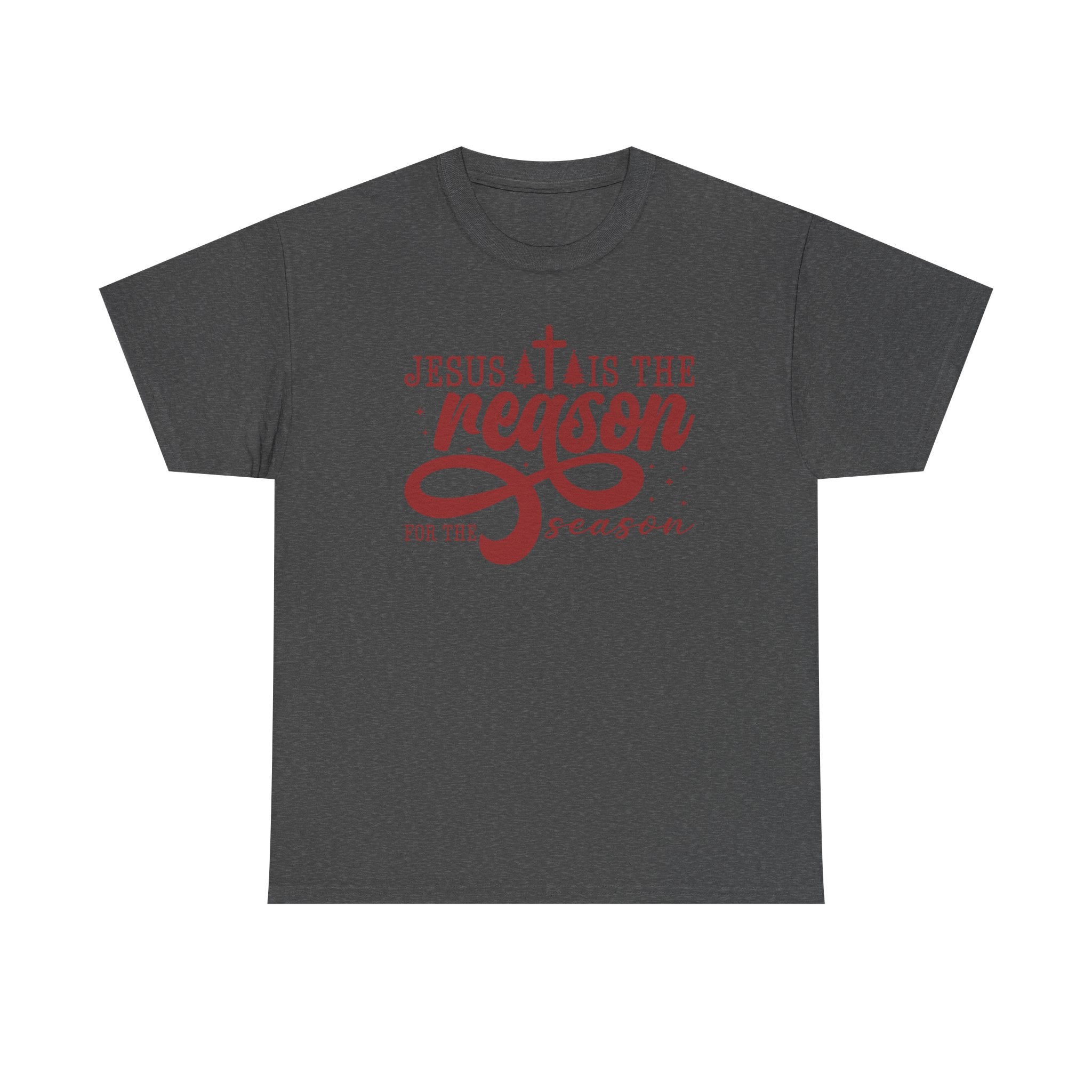 Christian Christmas T-Shirt - Jesus Is the Reason for the Season Holiday Tee