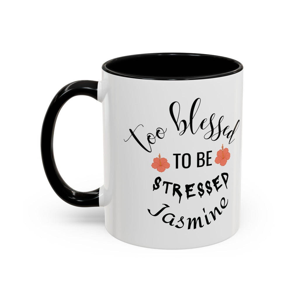 Custom  Coffee Mug, Personalization Coffee Mug,  Scripture Accent 11/15oz