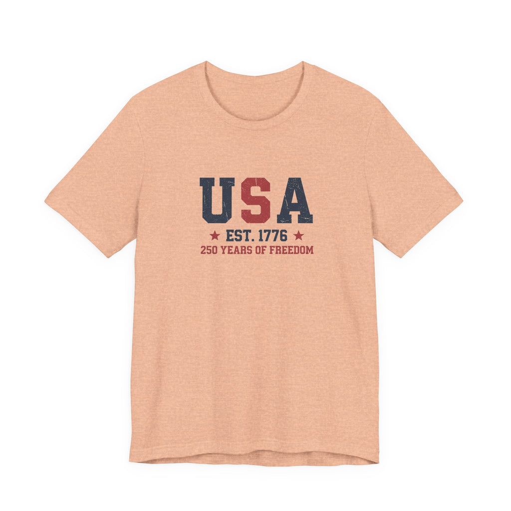 USA 250 Years Tee — EST. 1776 Patriotic T-Shirt
