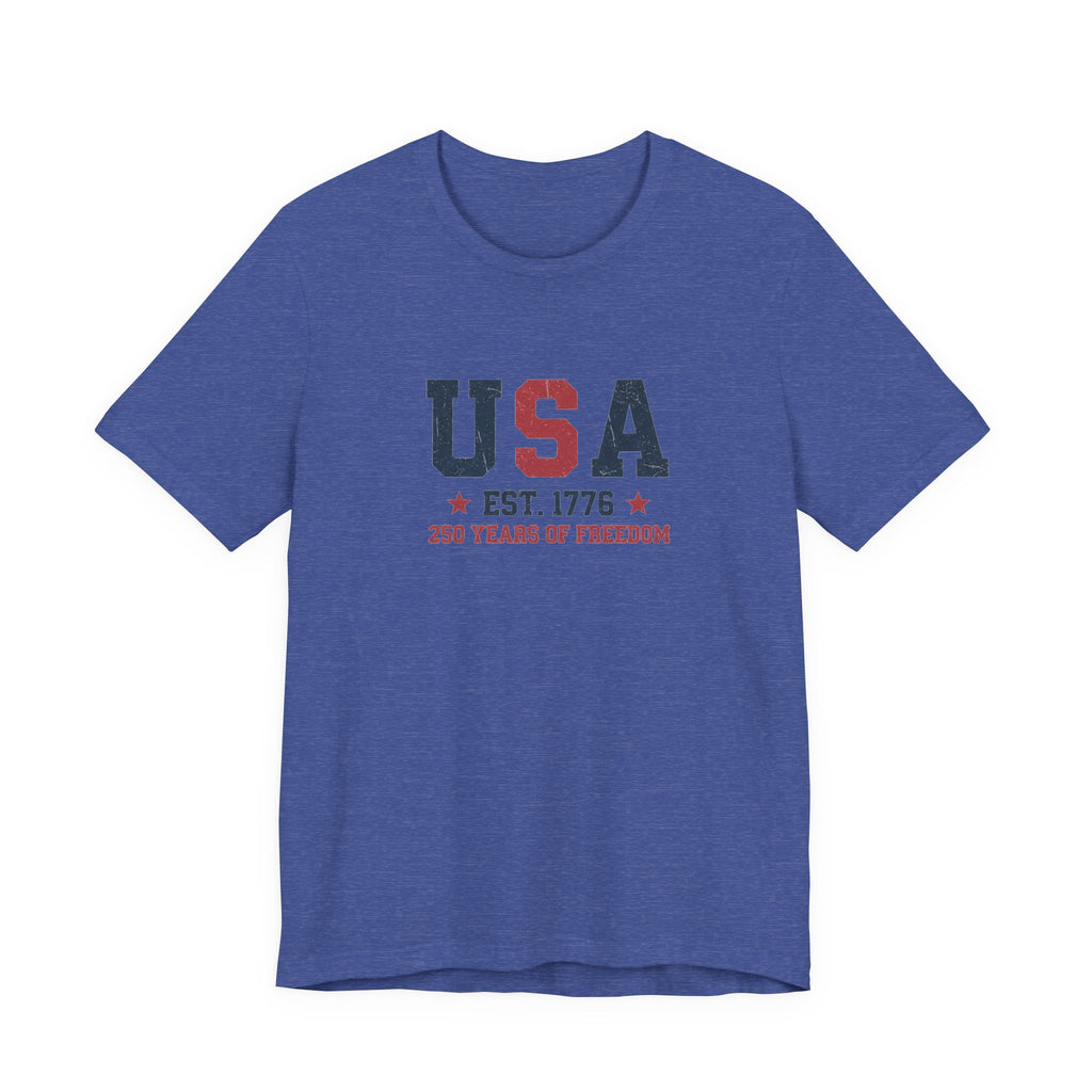 USA 250 Years Tee — EST. 1776 Patriotic T-Shirt
