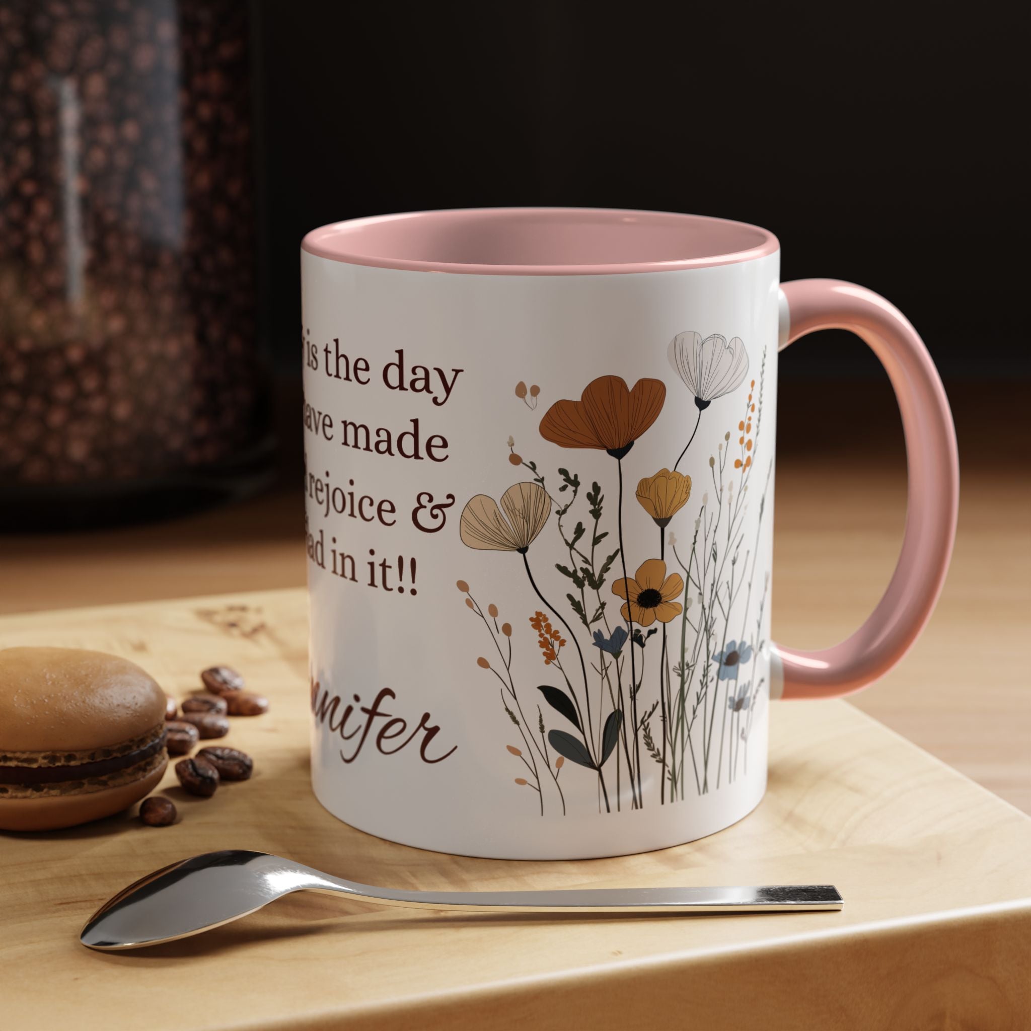 Custom Coffee Mug, Personalized Mug,  Psalm 118 Mug