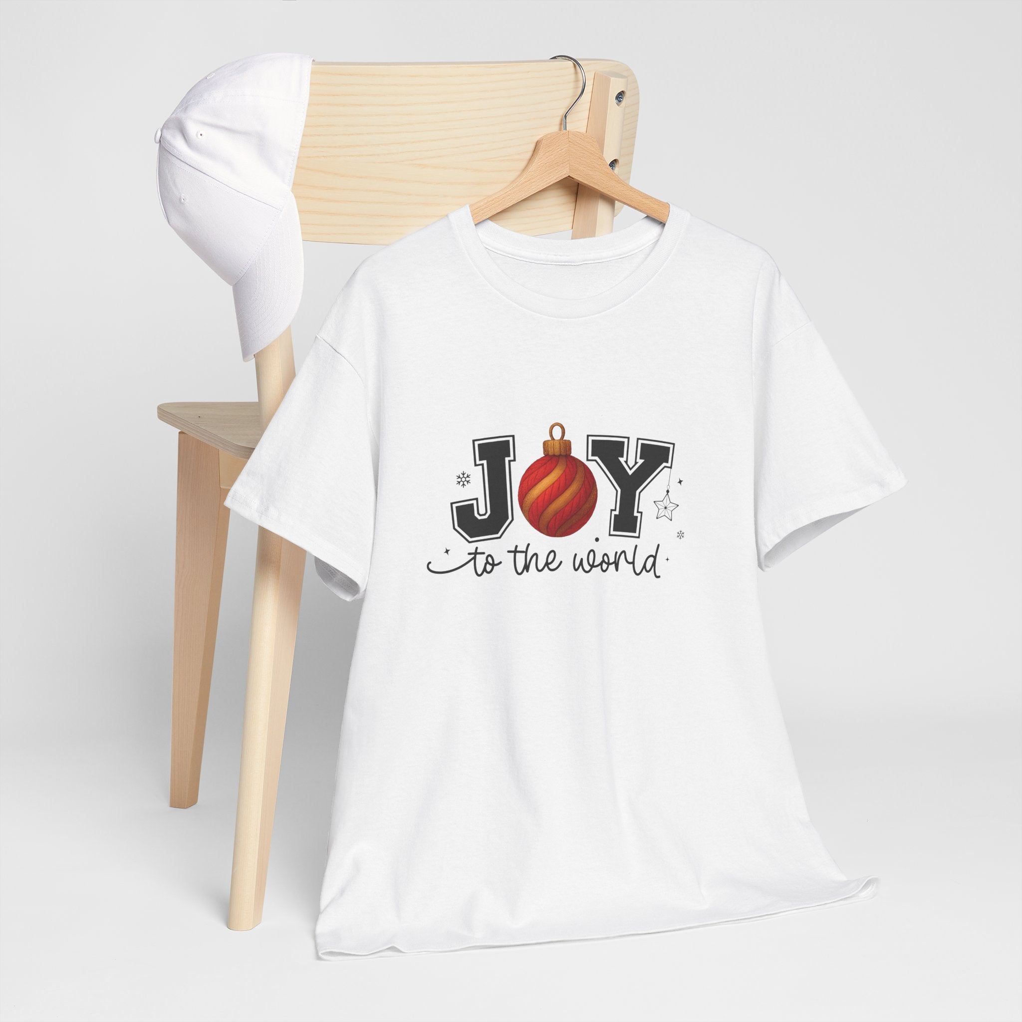 Christmas Joy T-Shirt - Unisex Heavy Cotton Tee