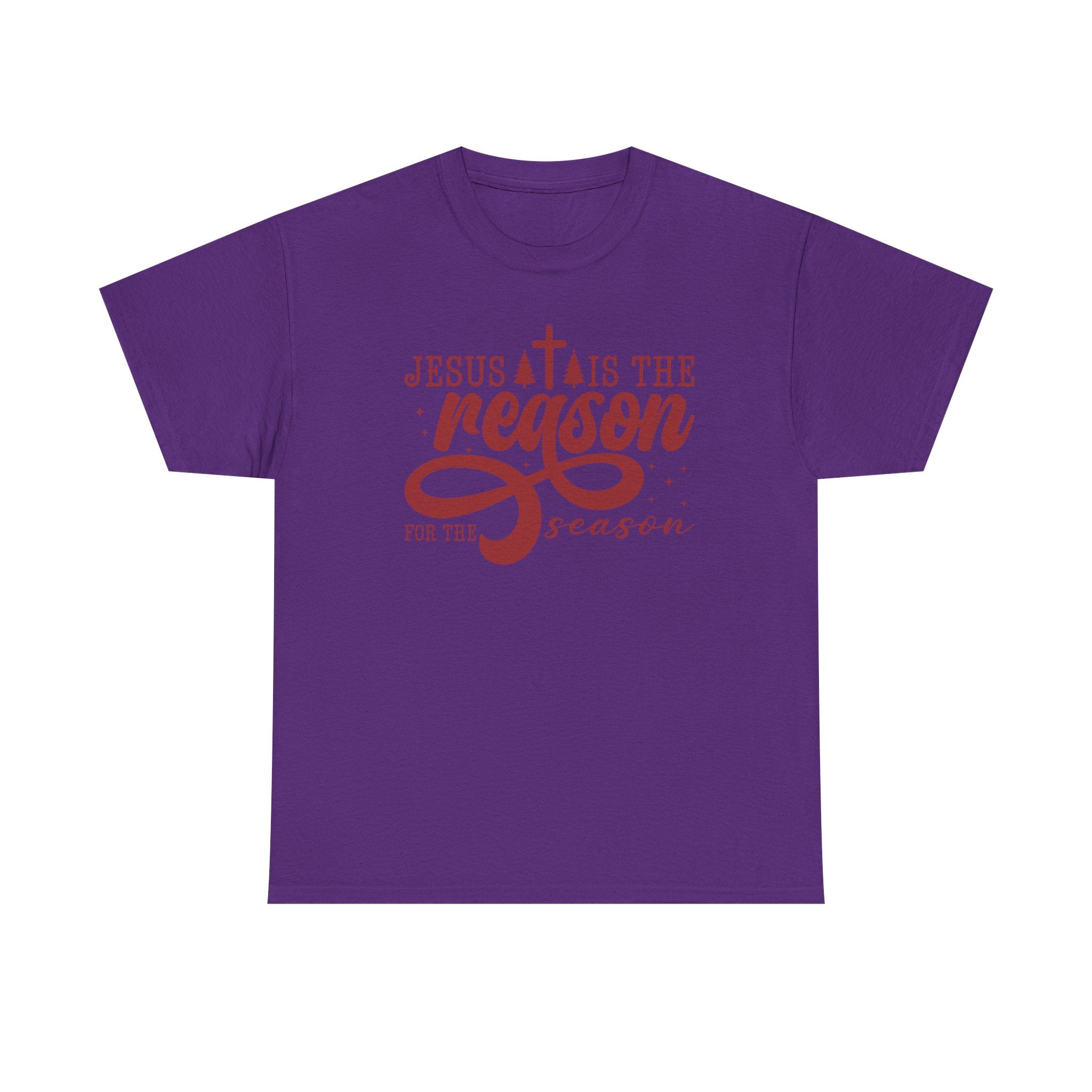 Christian Christmas T-Shirt - Jesus Is the Reason for the Season Holiday Tee