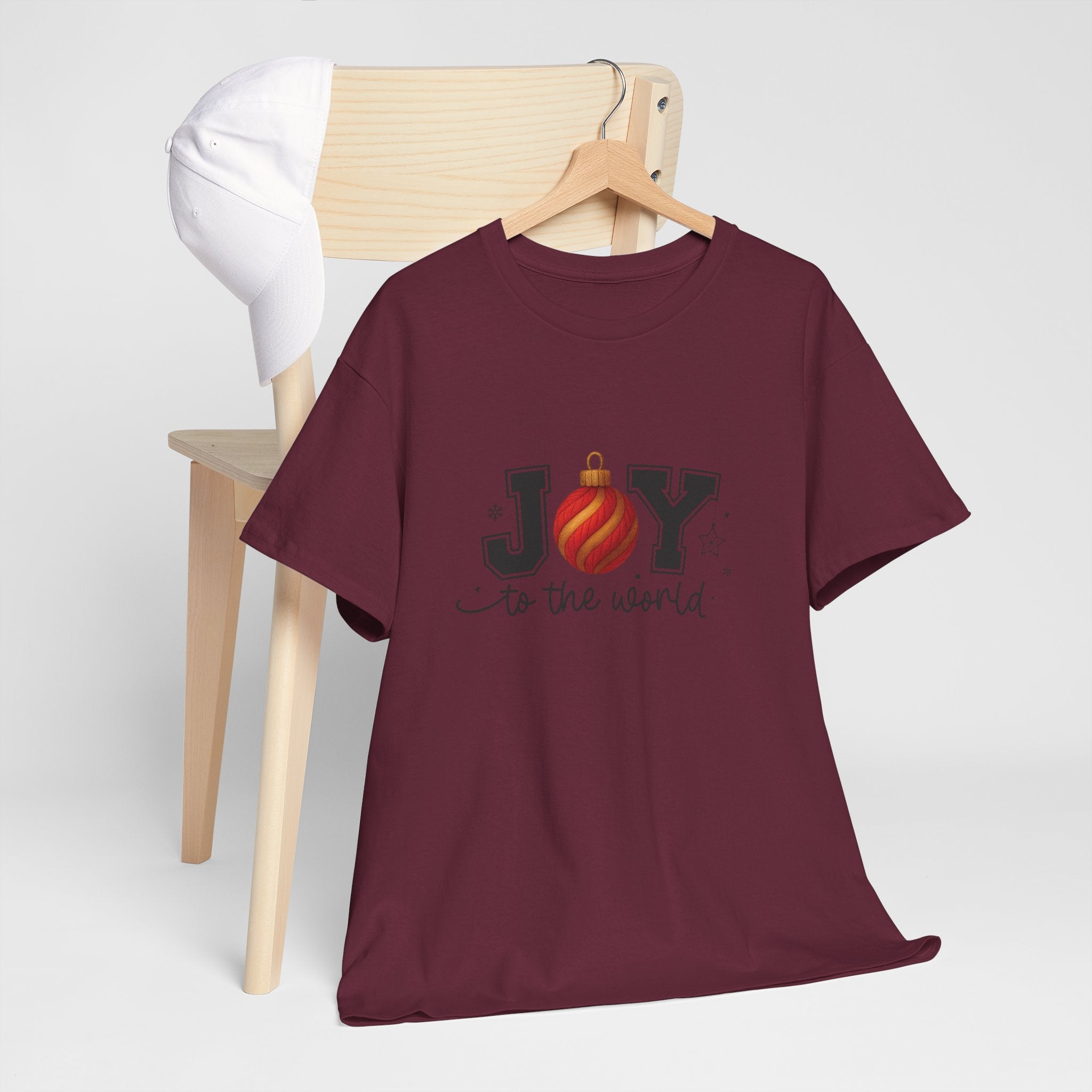 Christmas Joy T-Shirt - Unisex Heavy Cotton Tee
