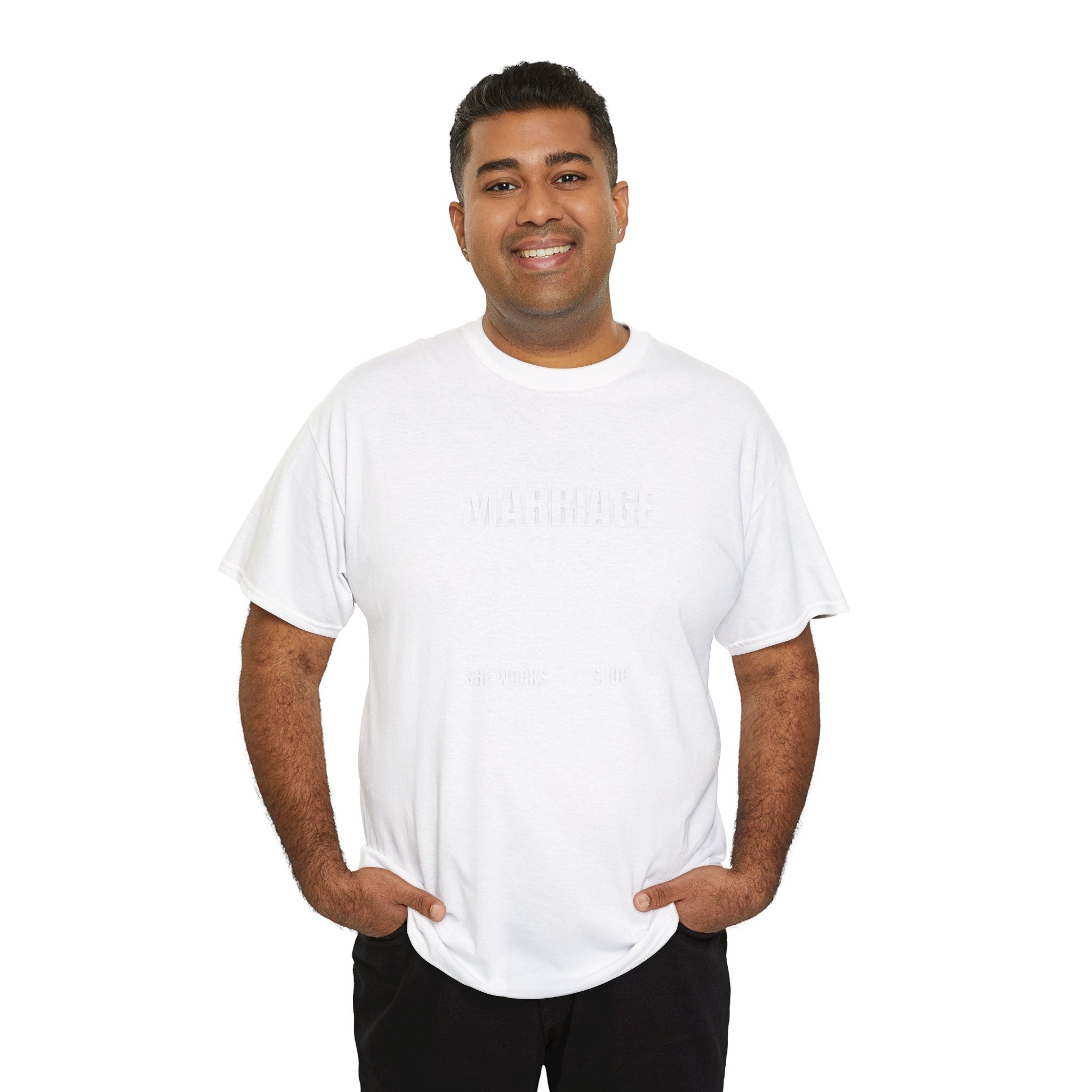 Marriage  Is A Workshop T-Shirt,  Marriage Funny Tee, Gift For Husband