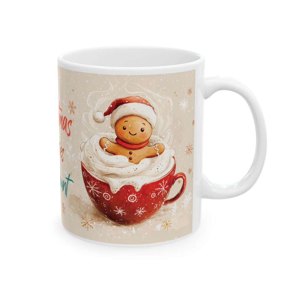 Christmas Calories Don't Count Mug — Holiday Hot Cocoa Ceramic Coffee Cup (11oz, 15oz)