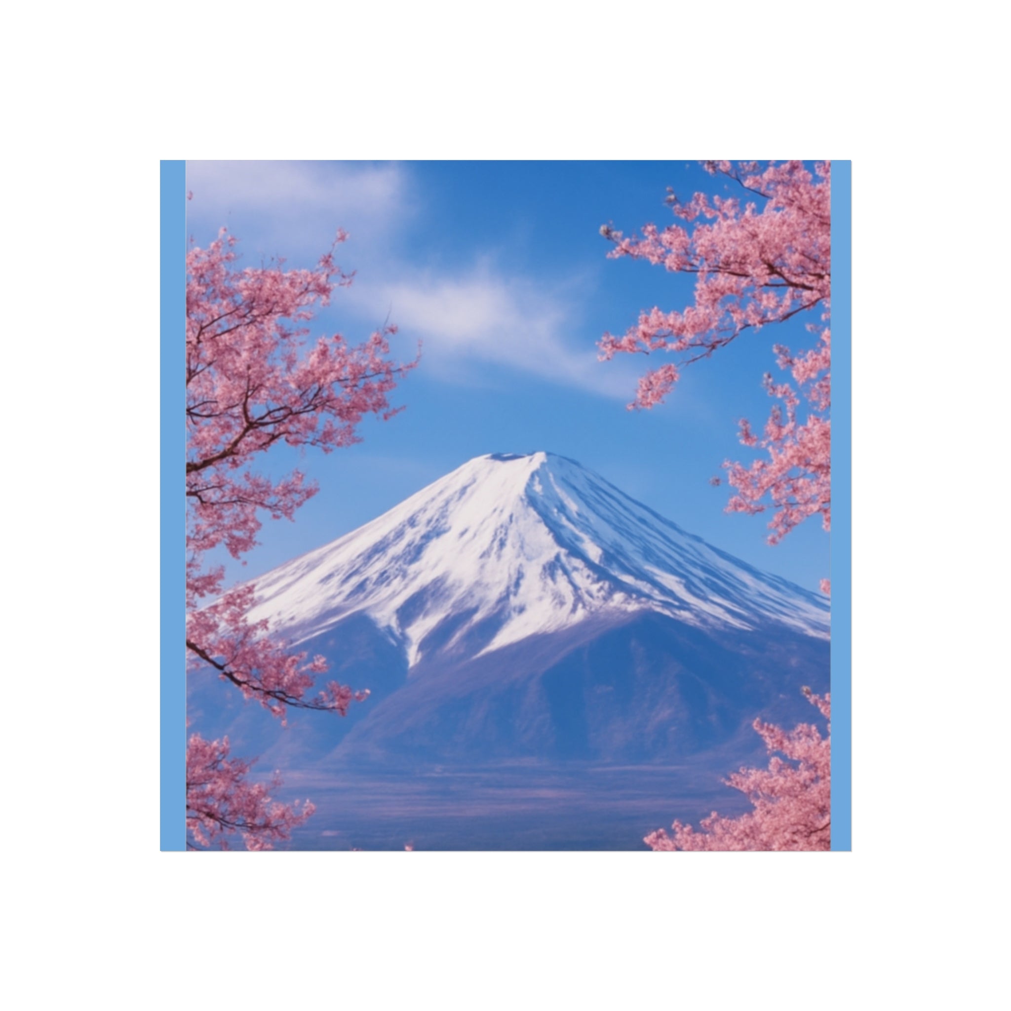 Serene Cherry Blossom Wall Art, Nature Print for Home Decor, Gifts for Art Lovers, Spring Aesthetic, Landscape Artwork