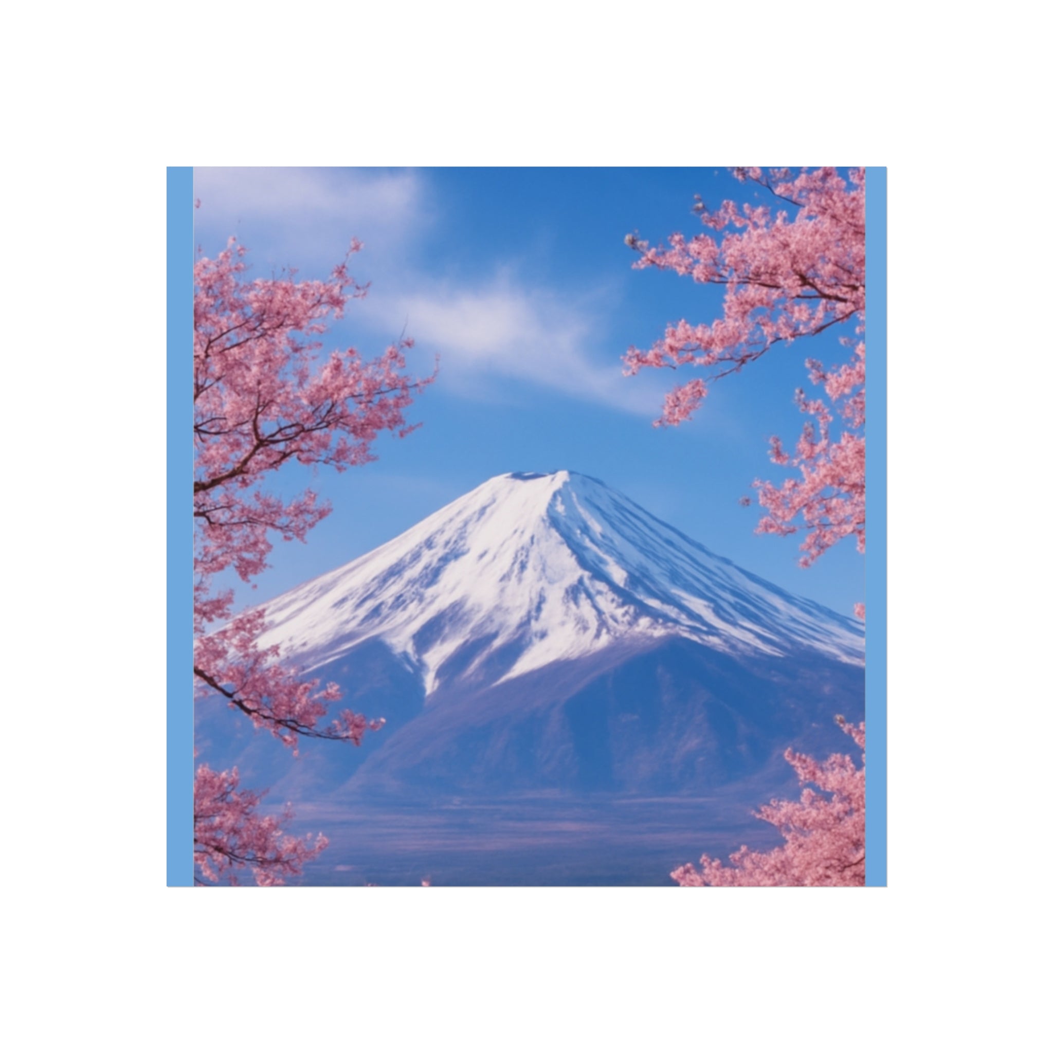 Serene Cherry Blossom Wall Art, Nature Print for Home Decor, Gifts for Art Lovers, Spring Aesthetic, Landscape Artwork