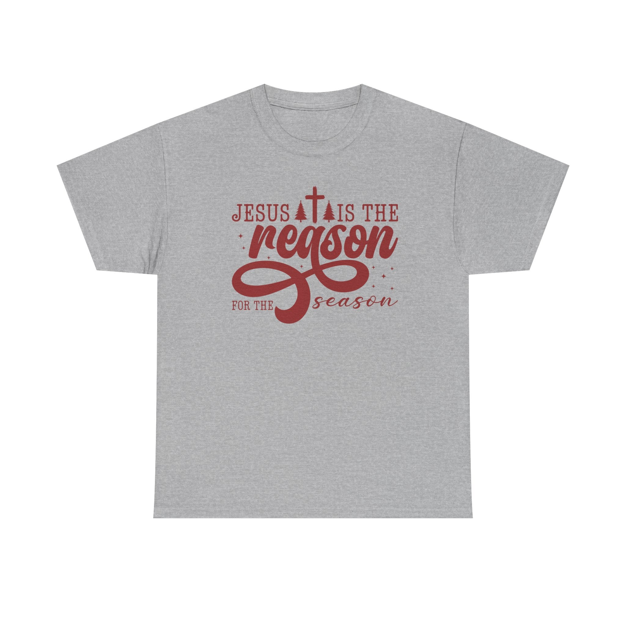 Christian Christmas T-Shirt - Jesus Is the Reason for the Season Holiday Tee