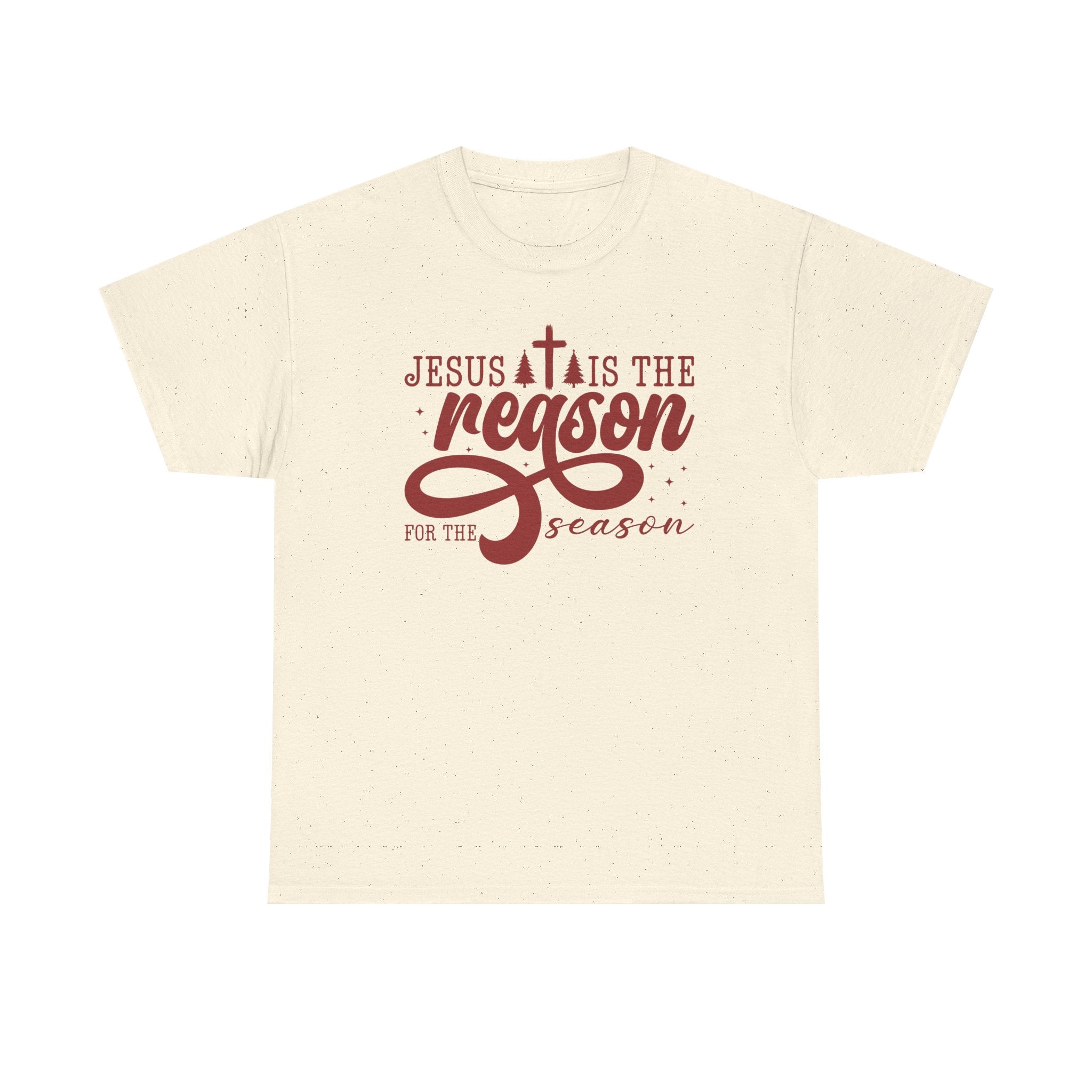 Christian Christmas T-Shirt - Jesus Is the Reason for the Season Holiday Tee