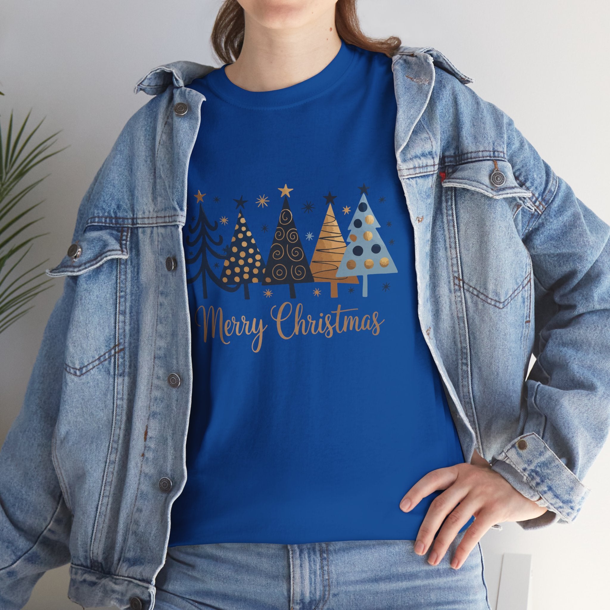 Merry Christmas Tree Shirt, Holiday Tee, Retro Winter Graphic, Christmas Gift for Her