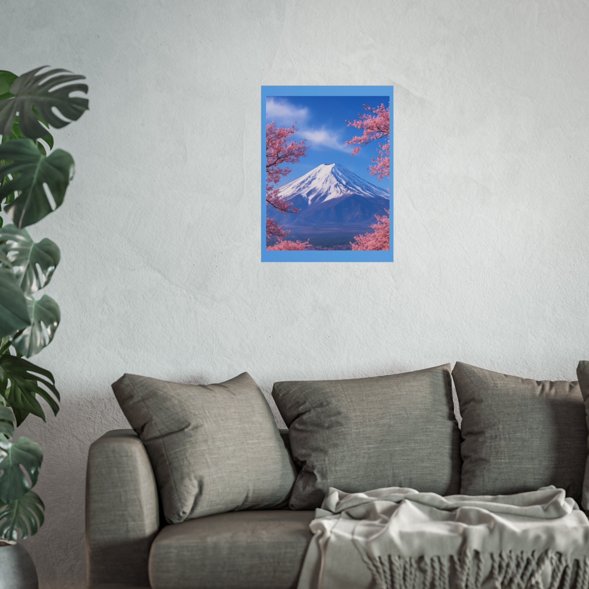 Serene Cherry Blossom Wall Art, Nature Print for Home Decor, Gifts for Art Lovers, Spring Aesthetic, Landscape Artwork