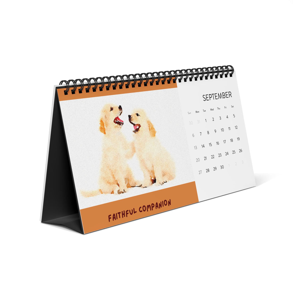 Minimalist Dog Calendar 2026 – Modern & Timeless, Gift for Dog Lover