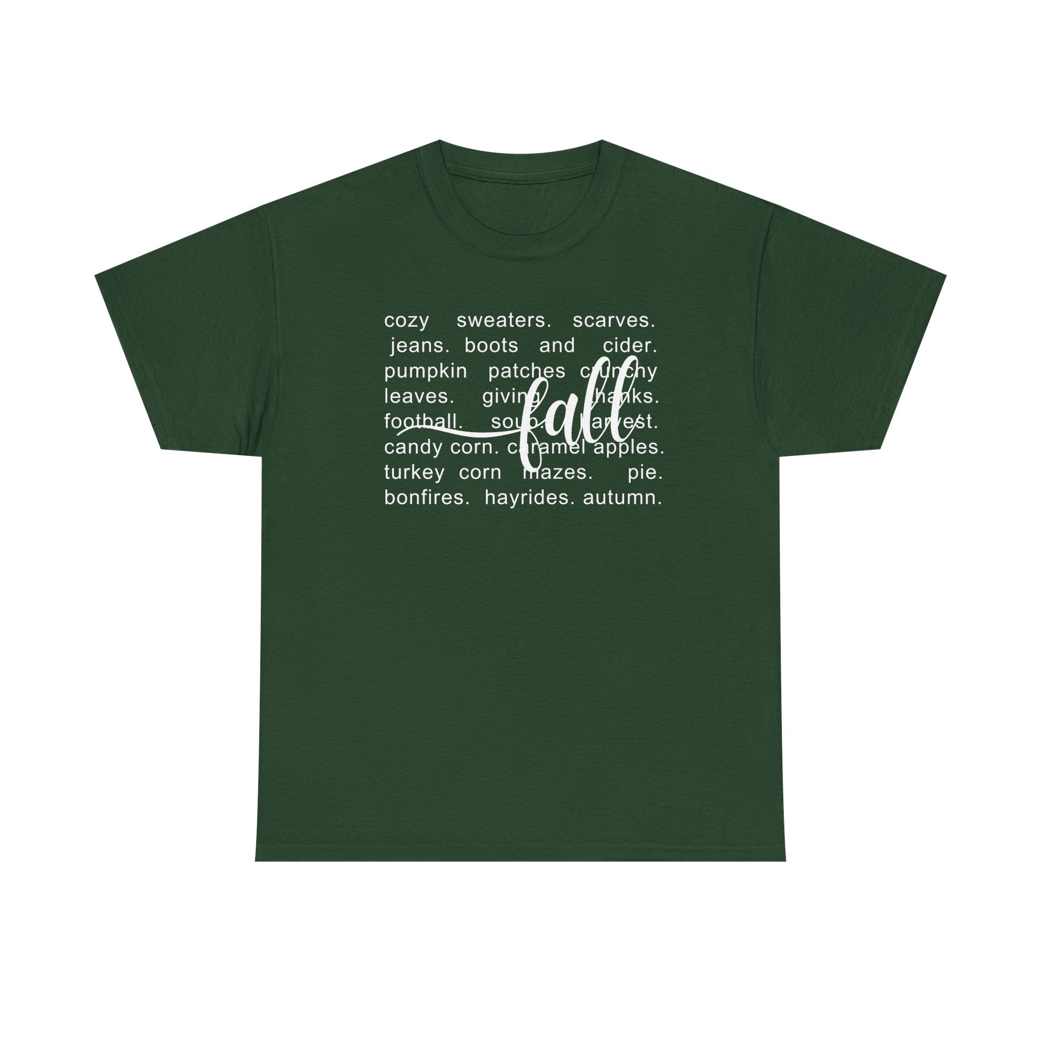 Fall T-Shirt - Cozy Autumn Apparel, Thanksgiving Gift