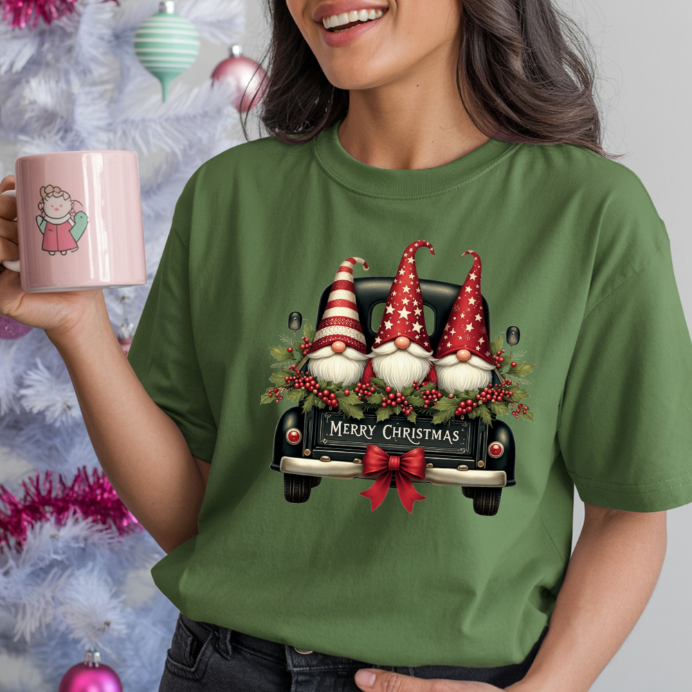 Gnome T-Shirt Unisex Heavy Cotton Tee