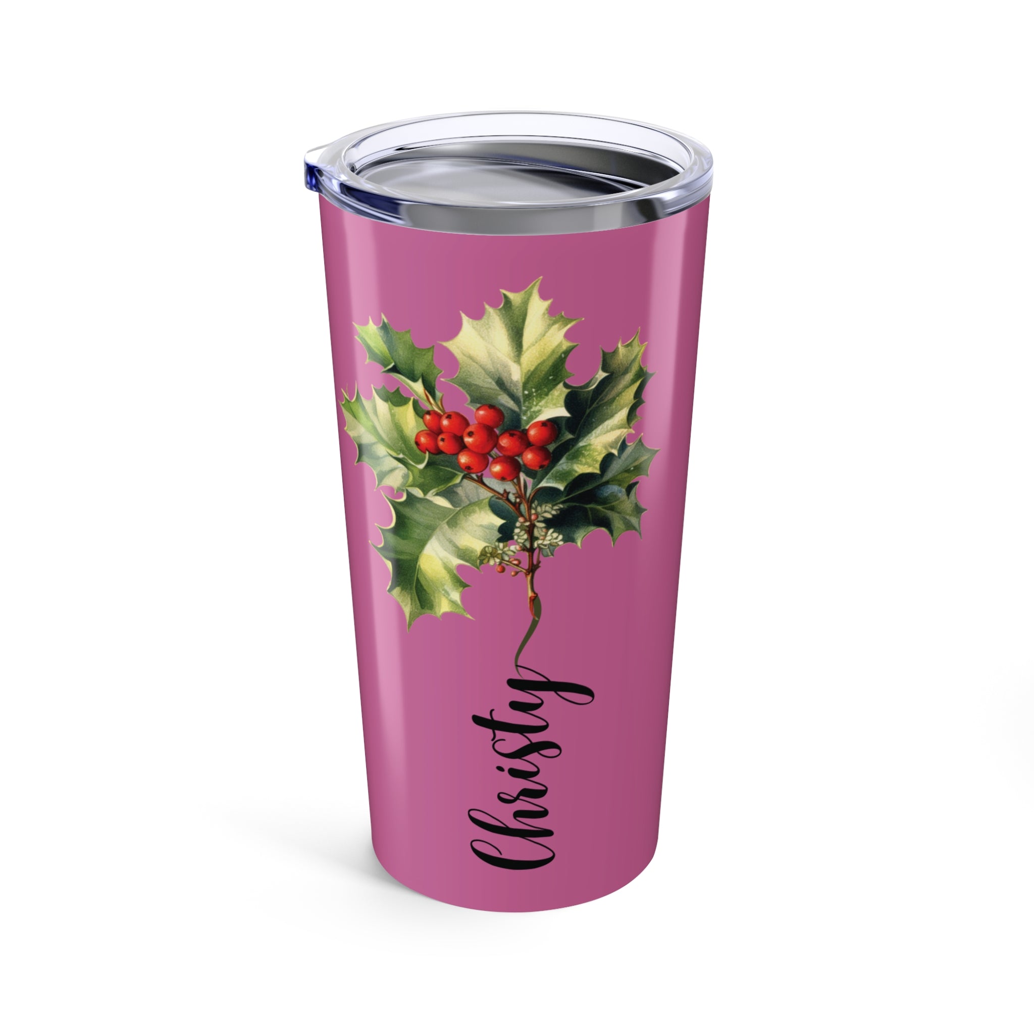 Personalized Birth Flower Tumblers | Birthday Tumblers | Customize Tumblers With Name | Coffee Mug Tumbler