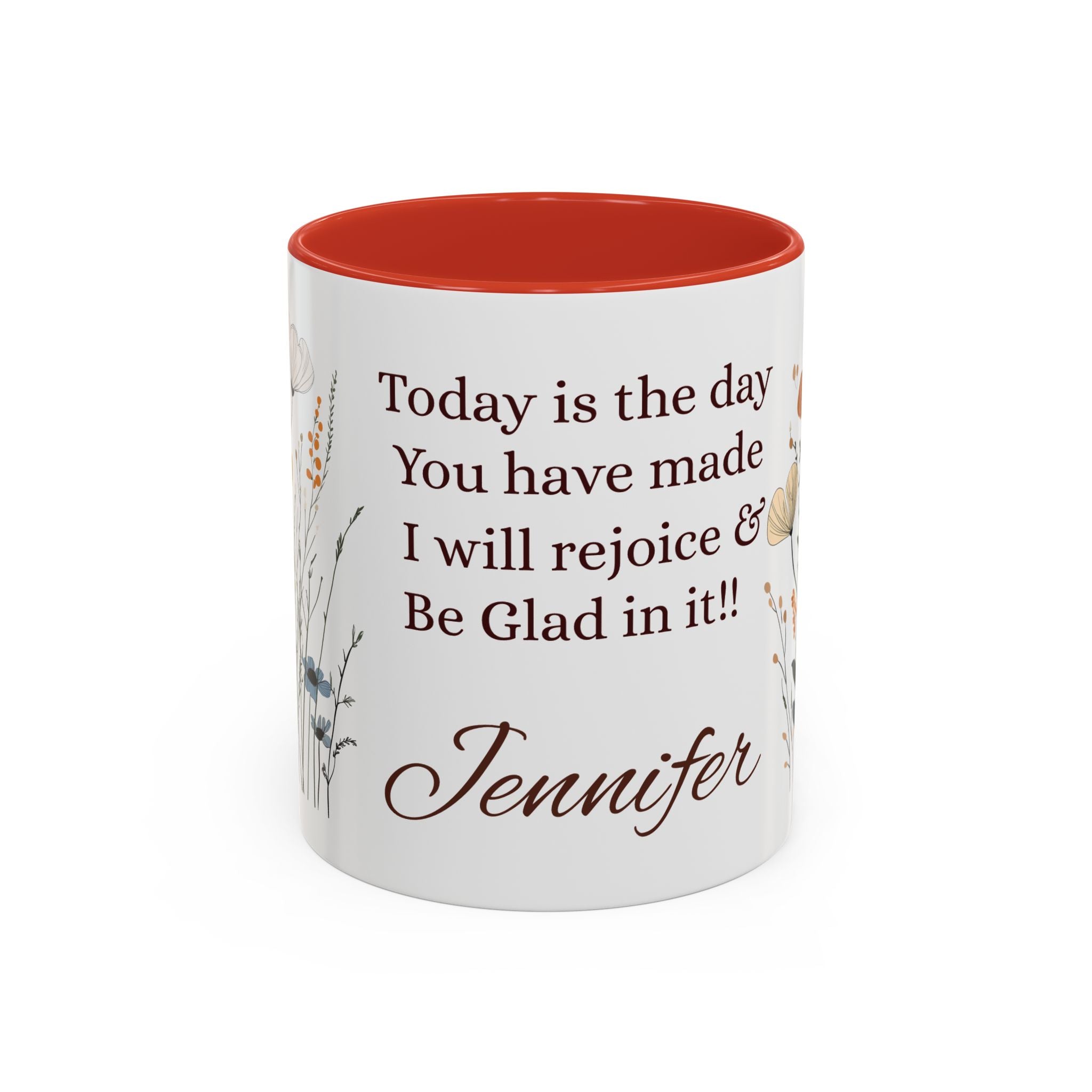Custom Coffee Mug, Personalized Mug,  Psalm 118 Mug