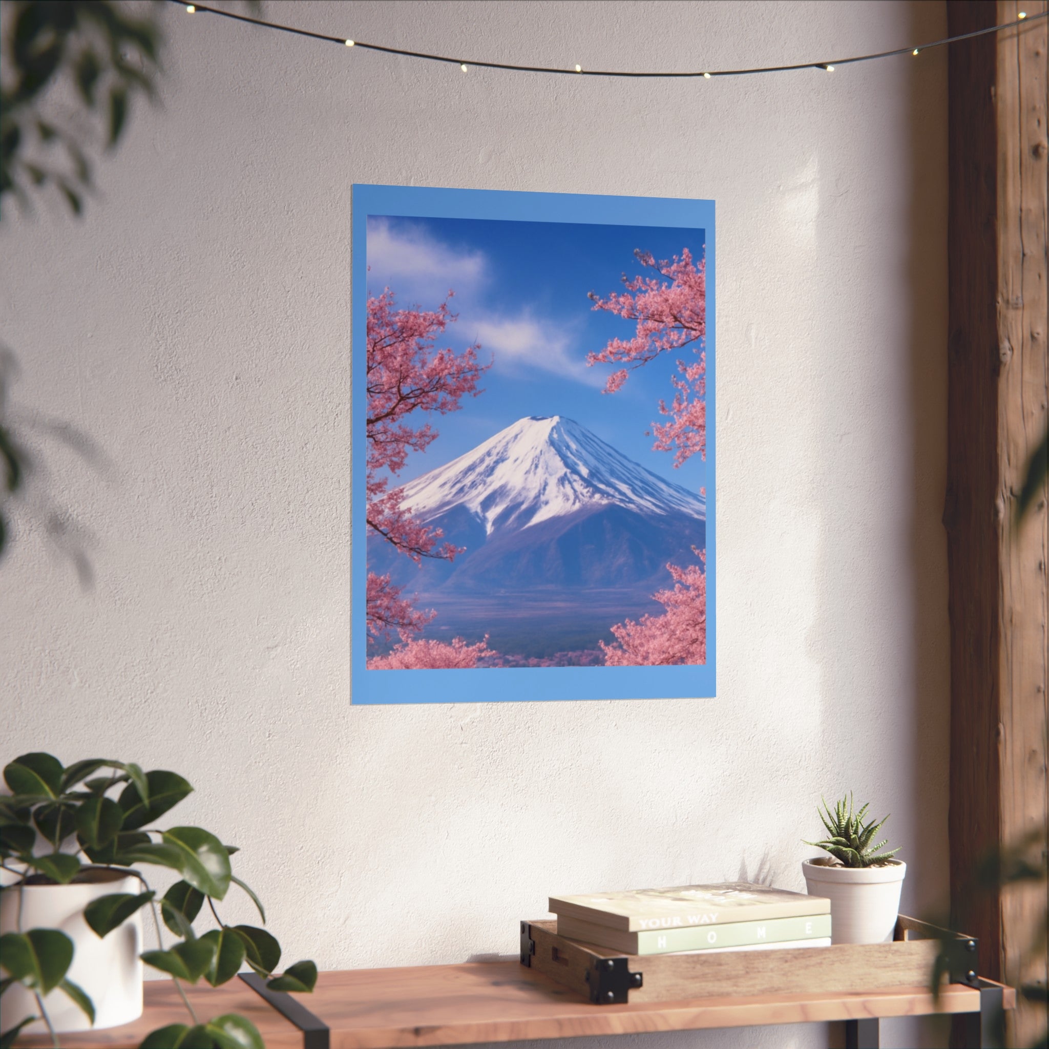 Serene Cherry Blossom Wall Art, Nature Print for Home Decor, Gifts for Art Lovers, Spring Aesthetic, Landscape Artwork