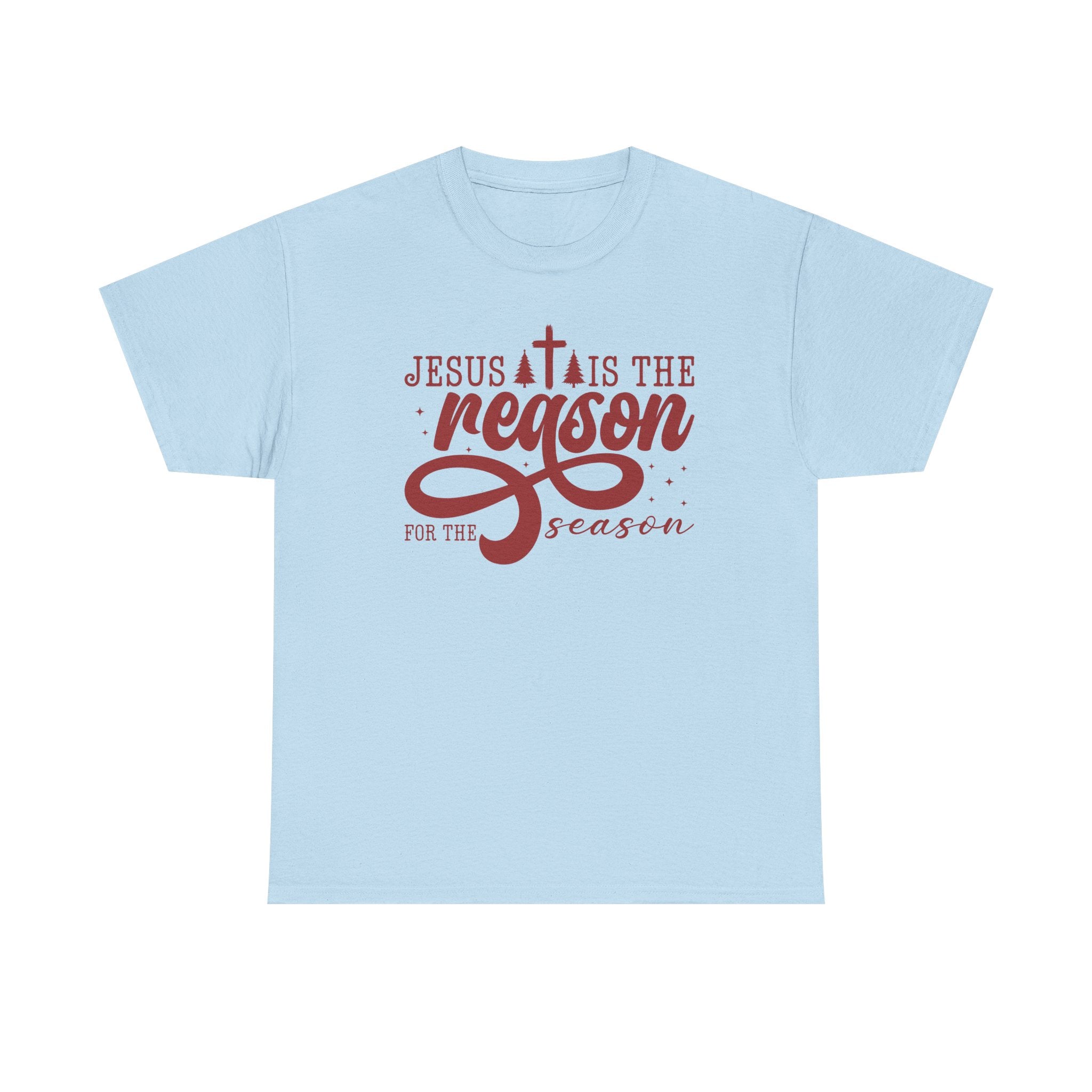 Christian Christmas T-Shirt - Jesus Is the Reason for the Season Holiday Tee