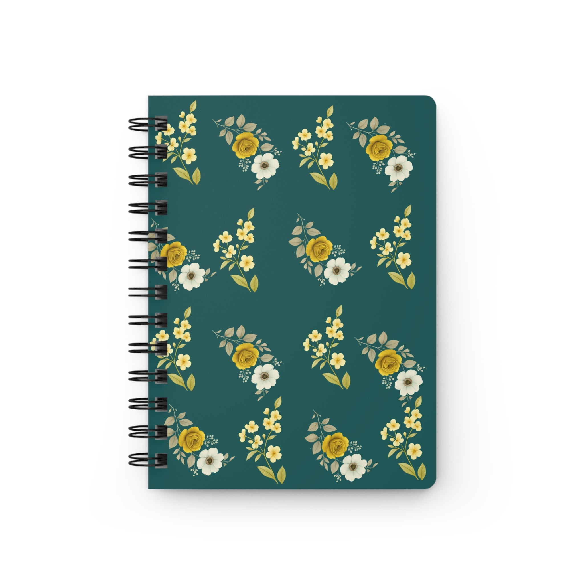 Floral Spiral Bound Journal | Perfect for Note-taking, Journaling, Gifts, Back-to-School, Nature Lovers, Self-Care