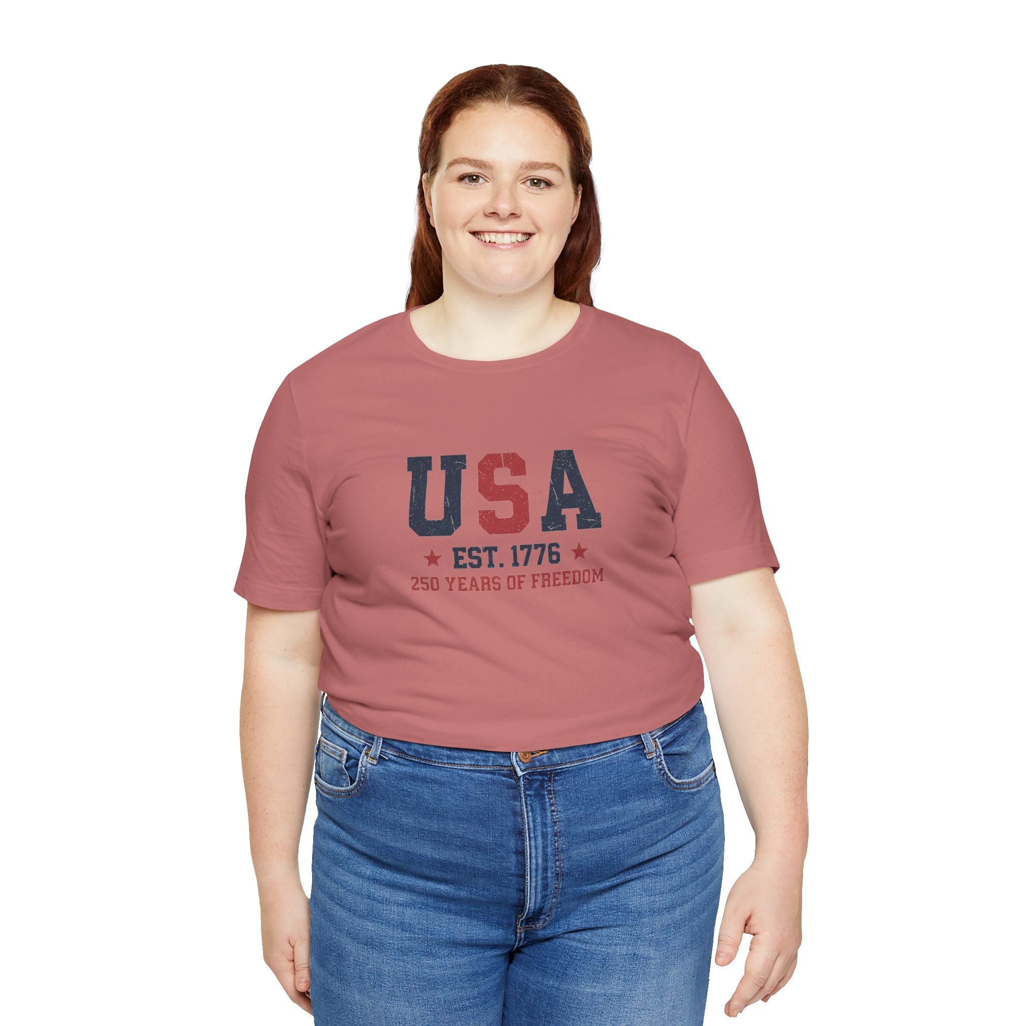 USA 250 Years Tee — EST. 1776 Patriotic T-Shirt