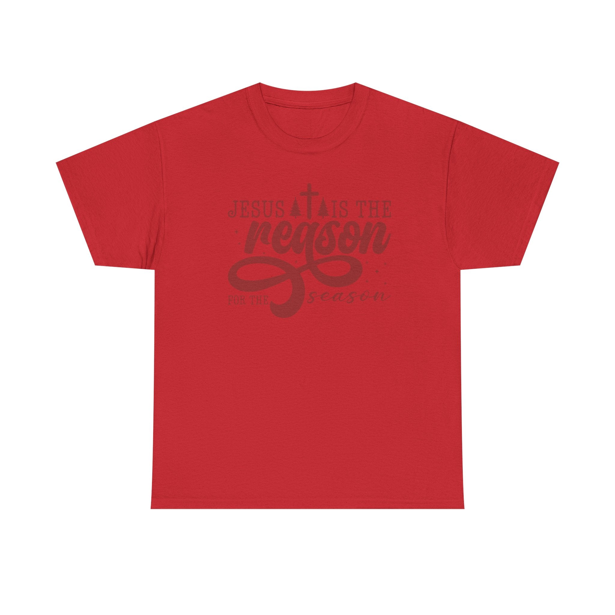 Christian Christmas T-Shirt - Jesus Is the Reason for the Season Holiday Tee