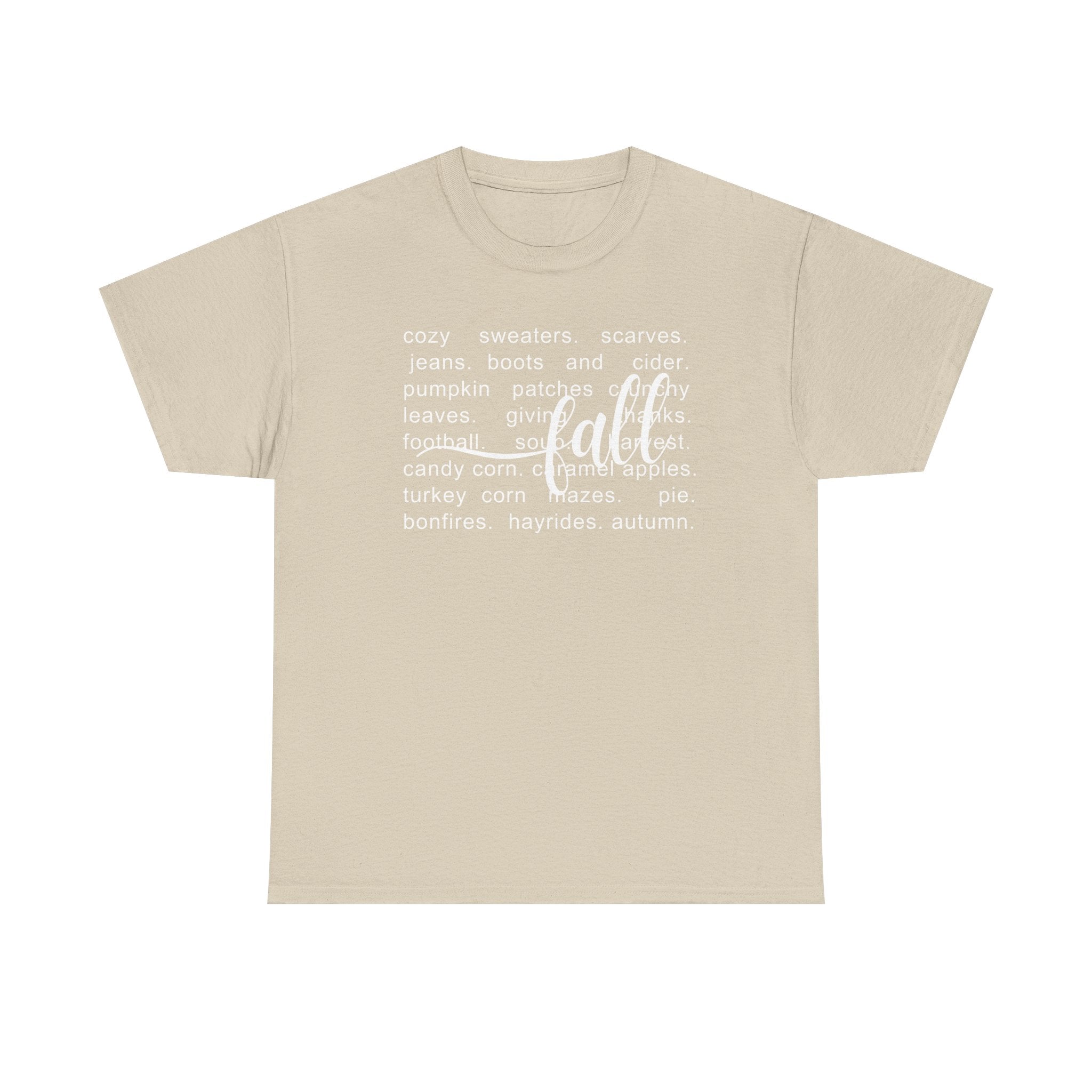 Fall T-Shirt - Cozy Autumn Apparel, Thanksgiving Gift