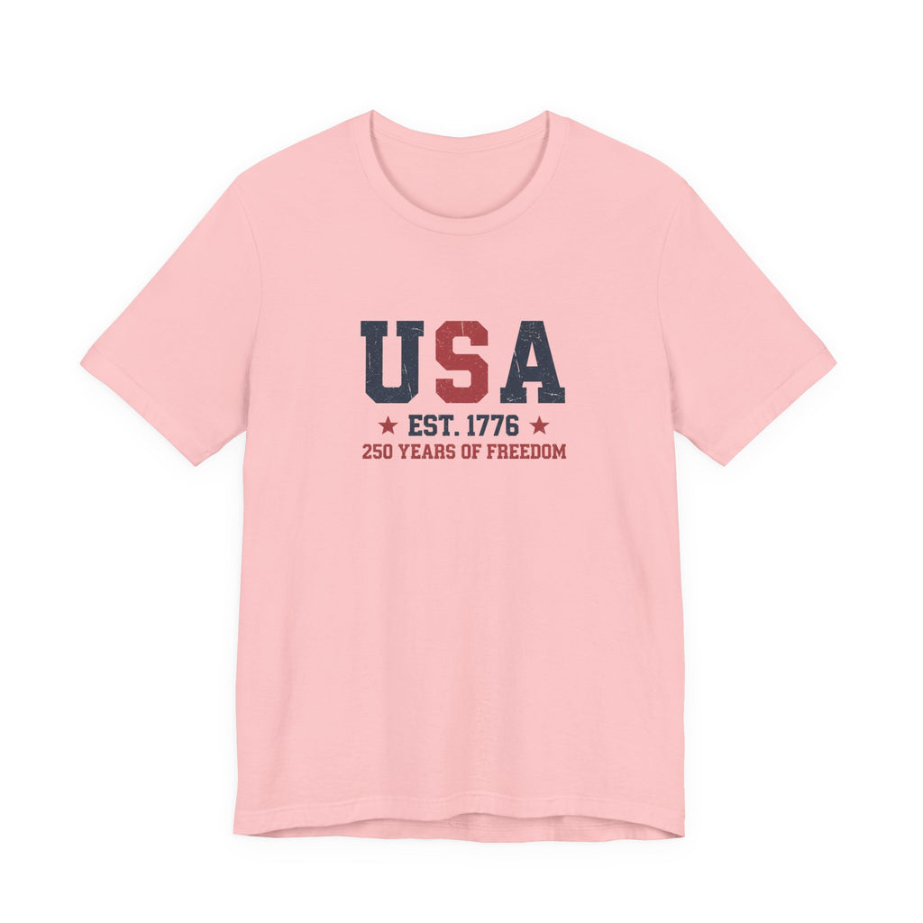 USA 250 Years Tee — EST. 1776 Patriotic T-Shirt