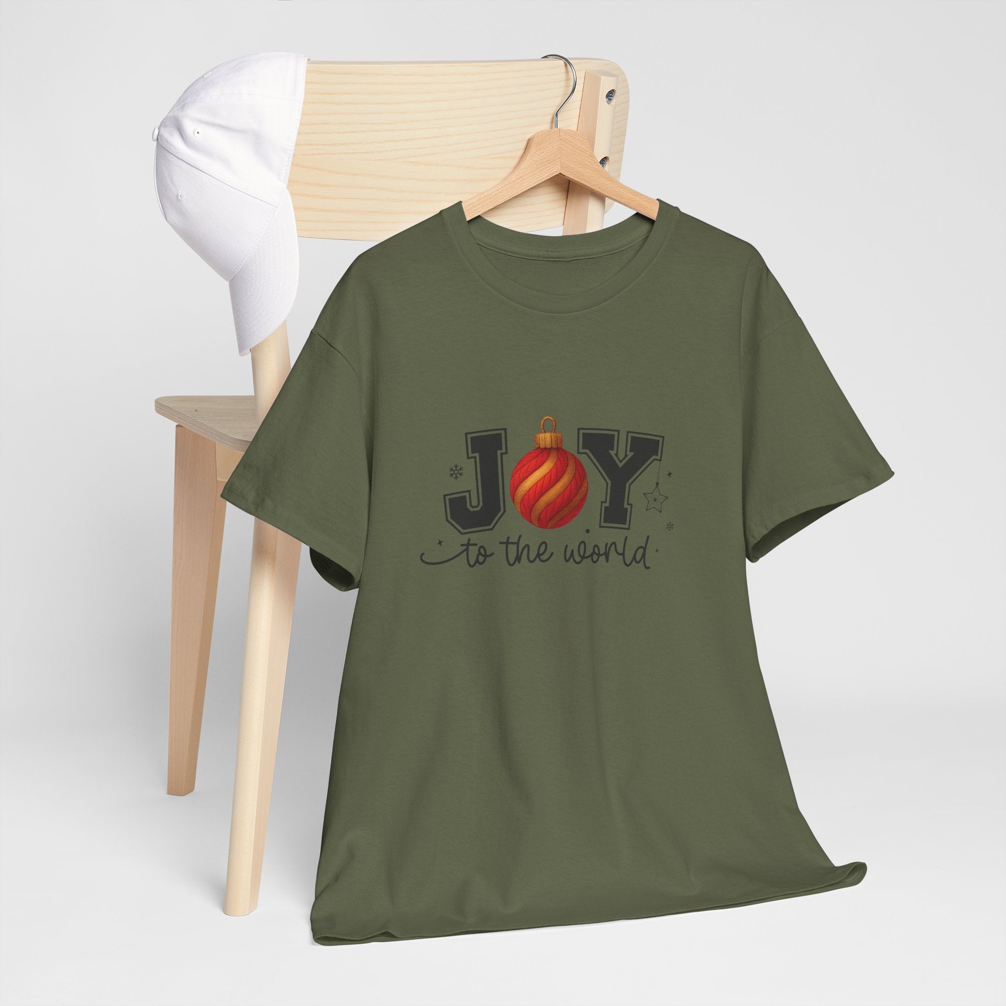 Christmas Joy T-Shirt - Unisex Heavy Cotton Tee