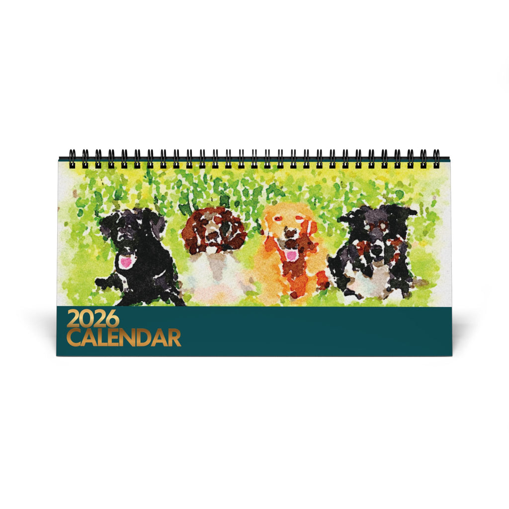 Minimalist Dog Calendar 2026 – Modern & Timeless, Gift for Dog Lover