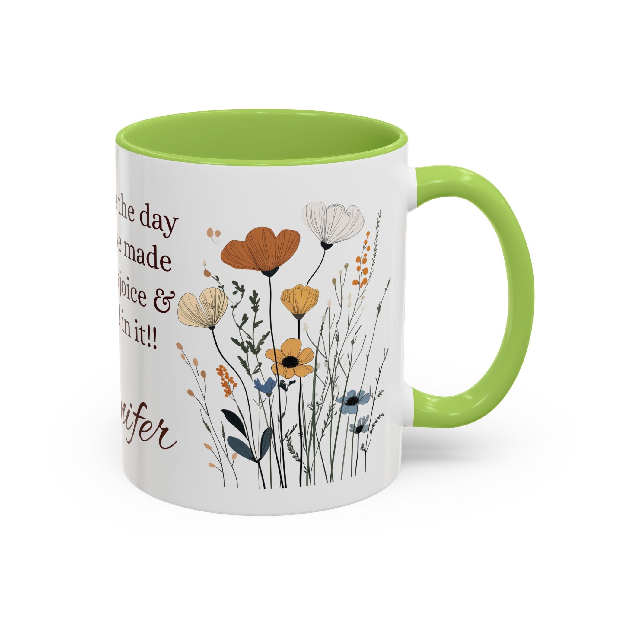 Custom Coffee Mug, Personalized Mug,  Psalm 118 Mug