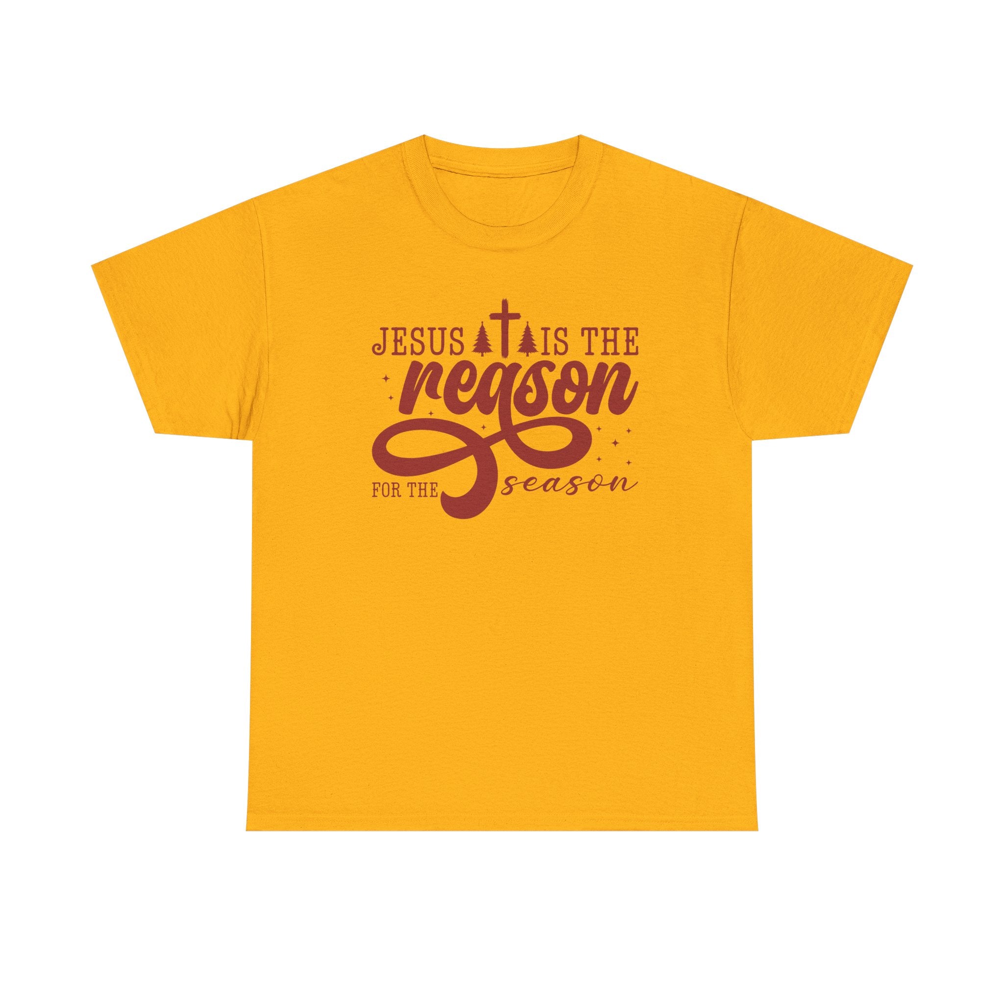 Christian Christmas T-Shirt - Jesus Is the Reason for the Season Holiday Tee