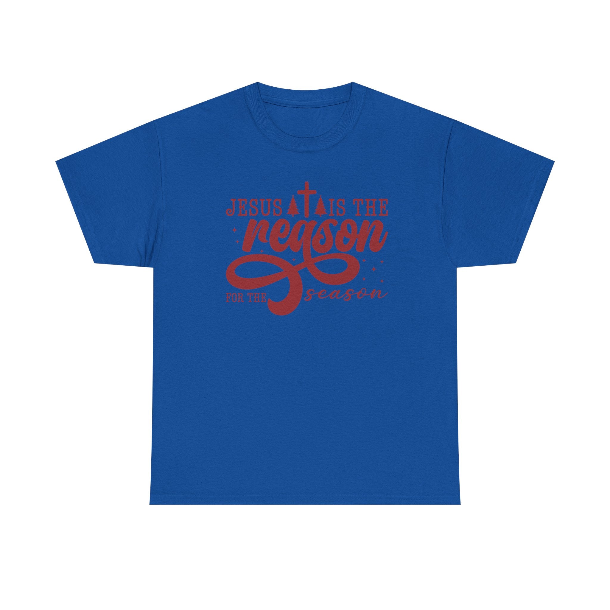 Christian Christmas T-Shirt - Jesus Is the Reason for the Season Holiday Tee