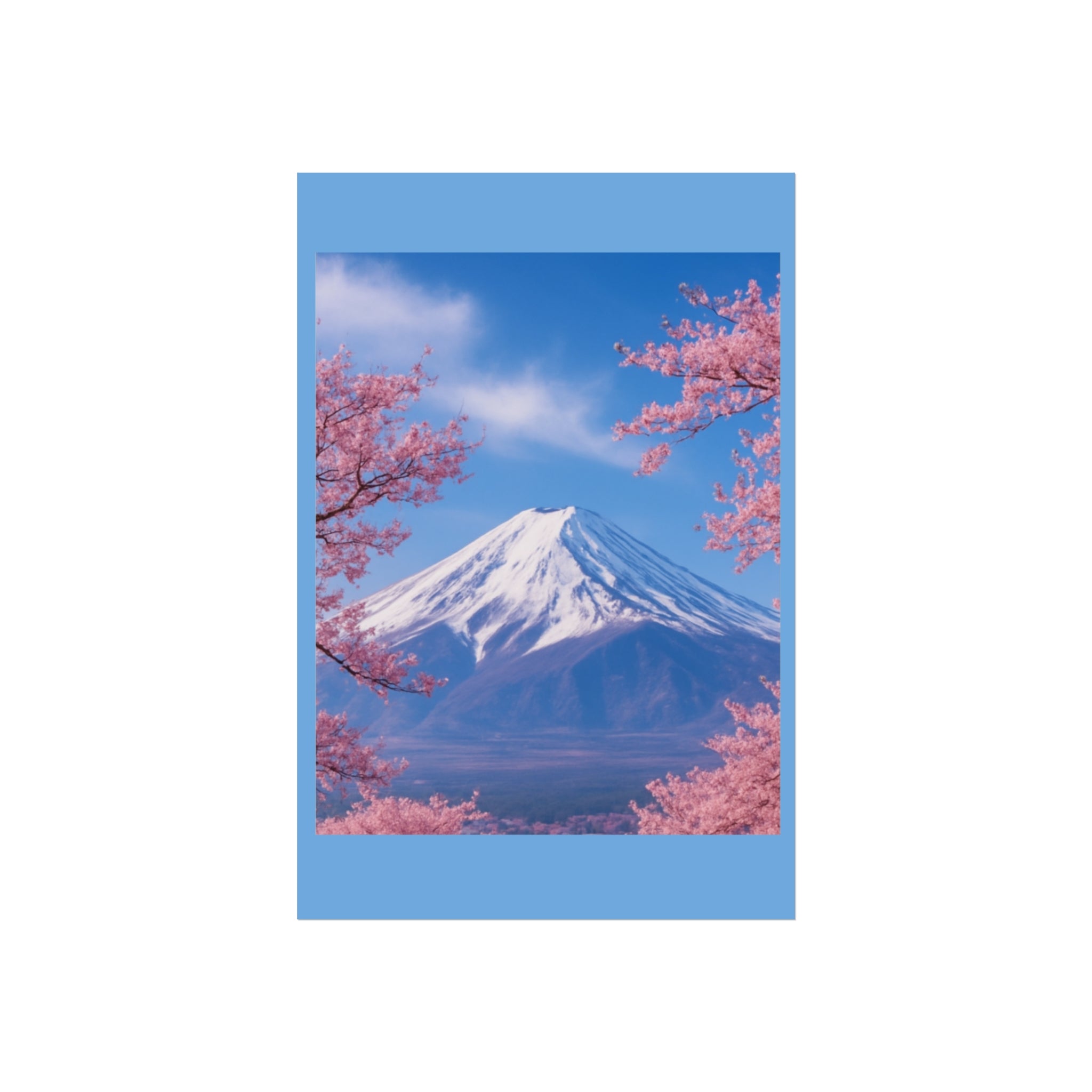 Serene Cherry Blossom Wall Art, Nature Print for Home Decor, Gifts for Art Lovers, Spring Aesthetic, Landscape Artwork