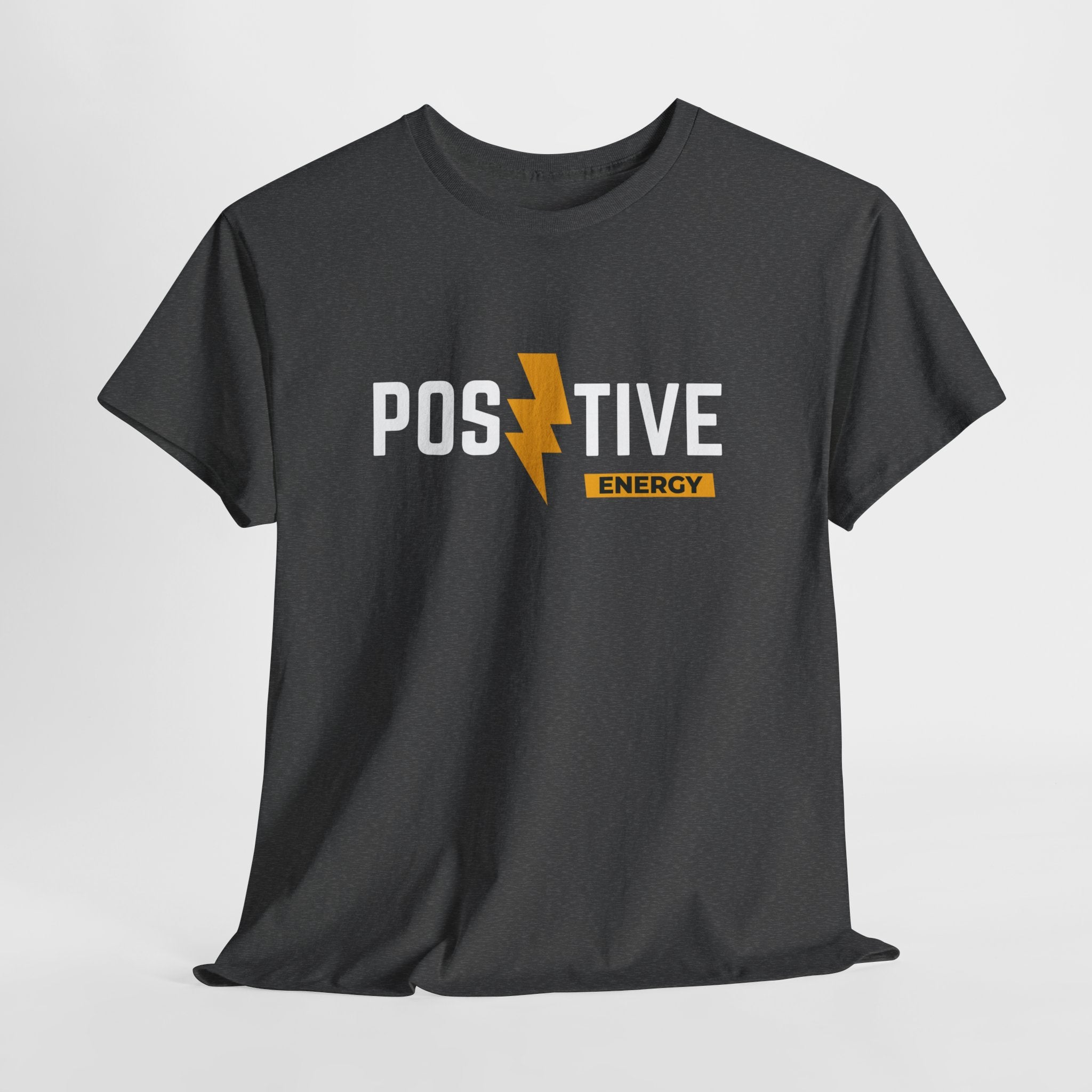 Positive Energy T-Shirt , Lightning Bolt Motivational Tee
