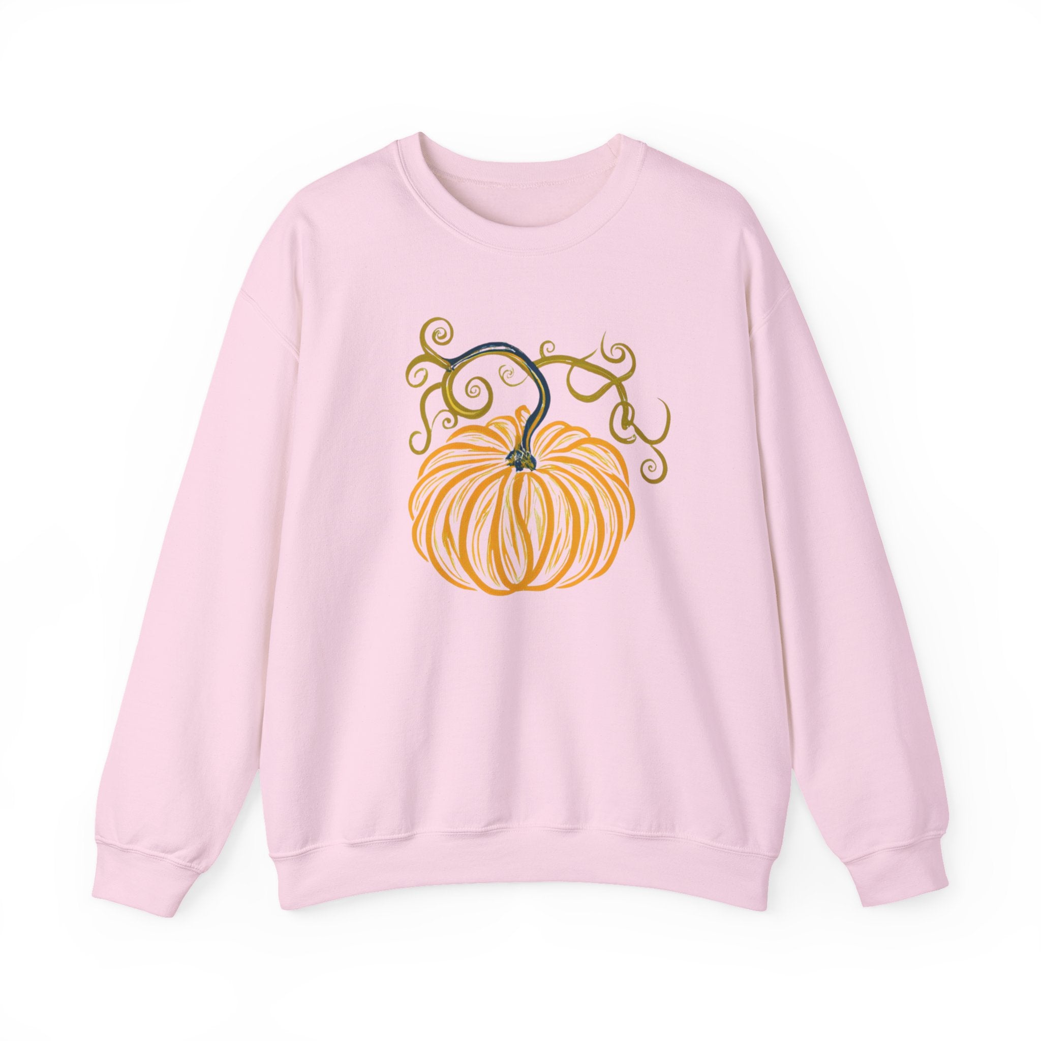 Pumpkin Patch Cozy Crewneck Sweatshirt, Autumn Gift, Fall Fashion, Unisex Sweater, Halloween Apparel, Seasonal Layering