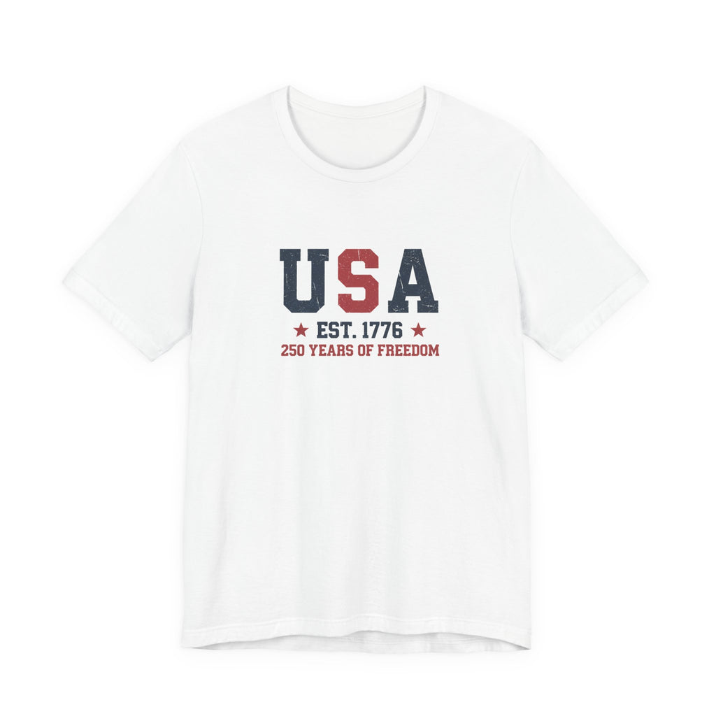 USA 250 Years Tee — EST. 1776 Patriotic T-Shirt