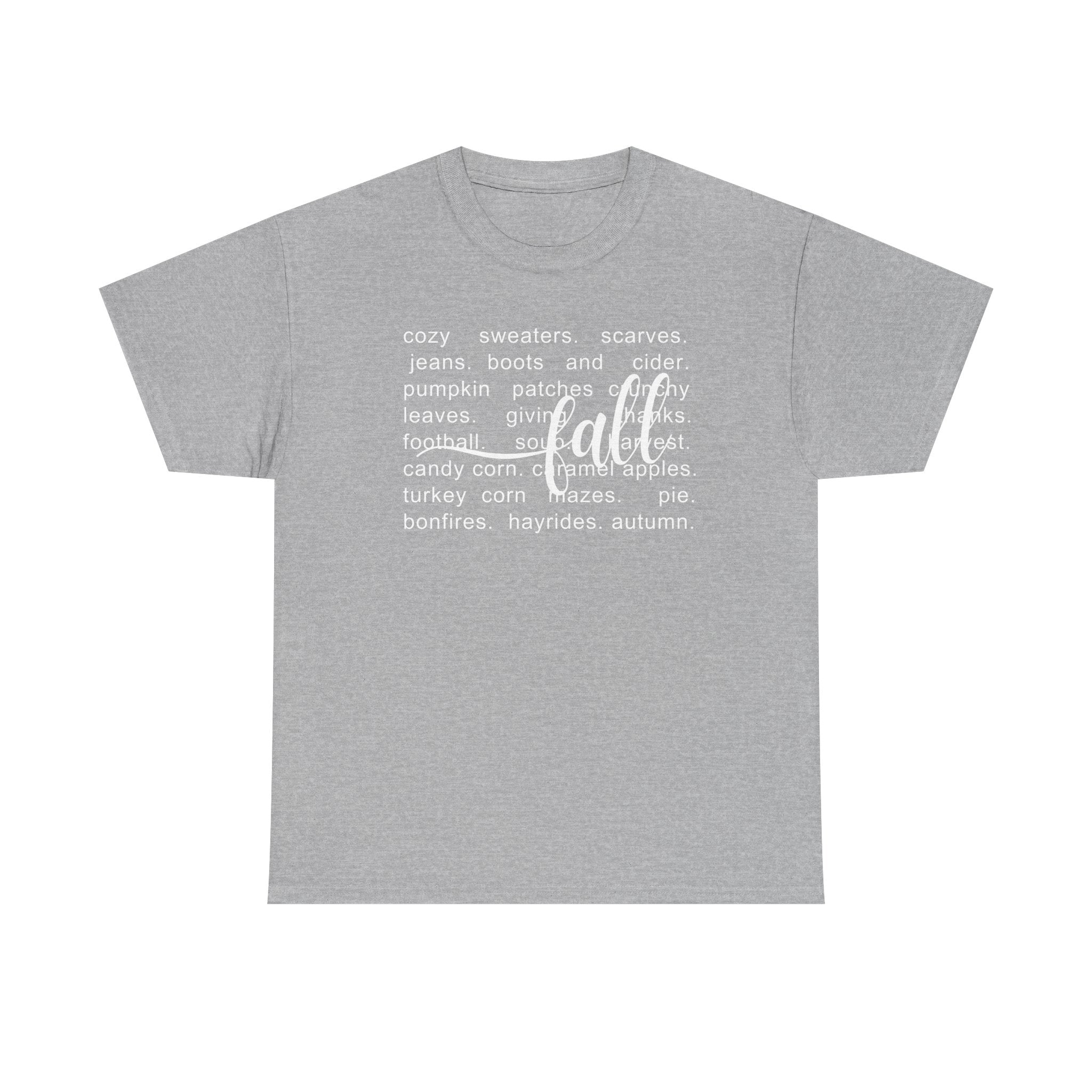 Fall T-Shirt - Cozy Autumn Apparel, Thanksgiving Gift
